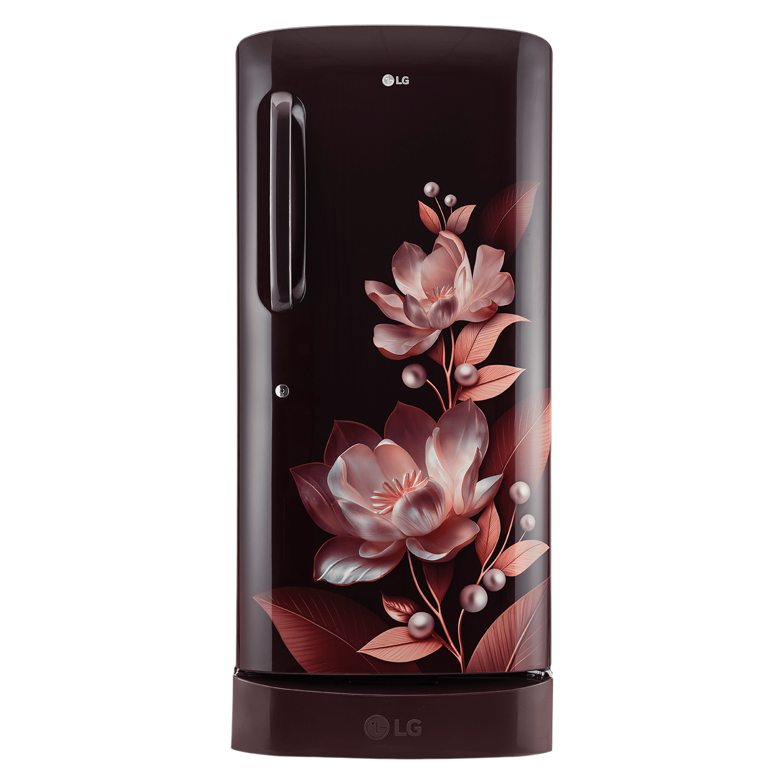 LG 210 Litres 5 Star Direct Cool Single Door Refrigerator with Auto Smart Connect (GL-D231ASMU, Scarlet Marvel)