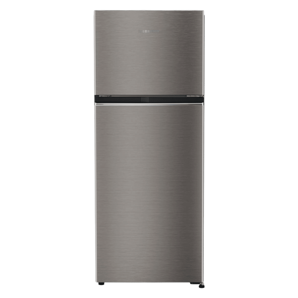 LIEBHERR Cluster 1 245 Litres 2 Star Frost Free Double Door Refrigerator with Bigger Vegetable Basket (TCHgsB 2411, Grey Steel)