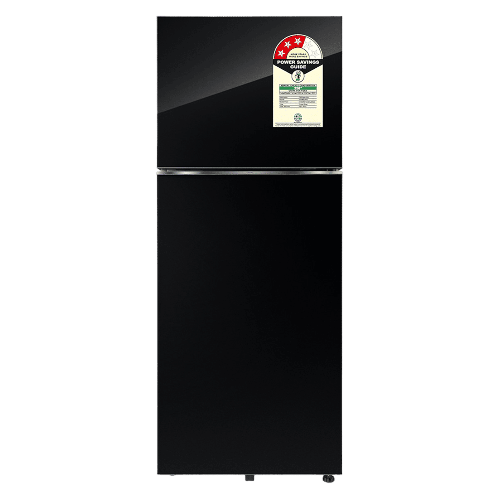 SAMSUNG 467 Litres 3 Star Frost Free Double Door Smart Wifi Enabled Refrigerator with Twin Cooling Plus Technology (RT80F51C3BHL, Black Glass)