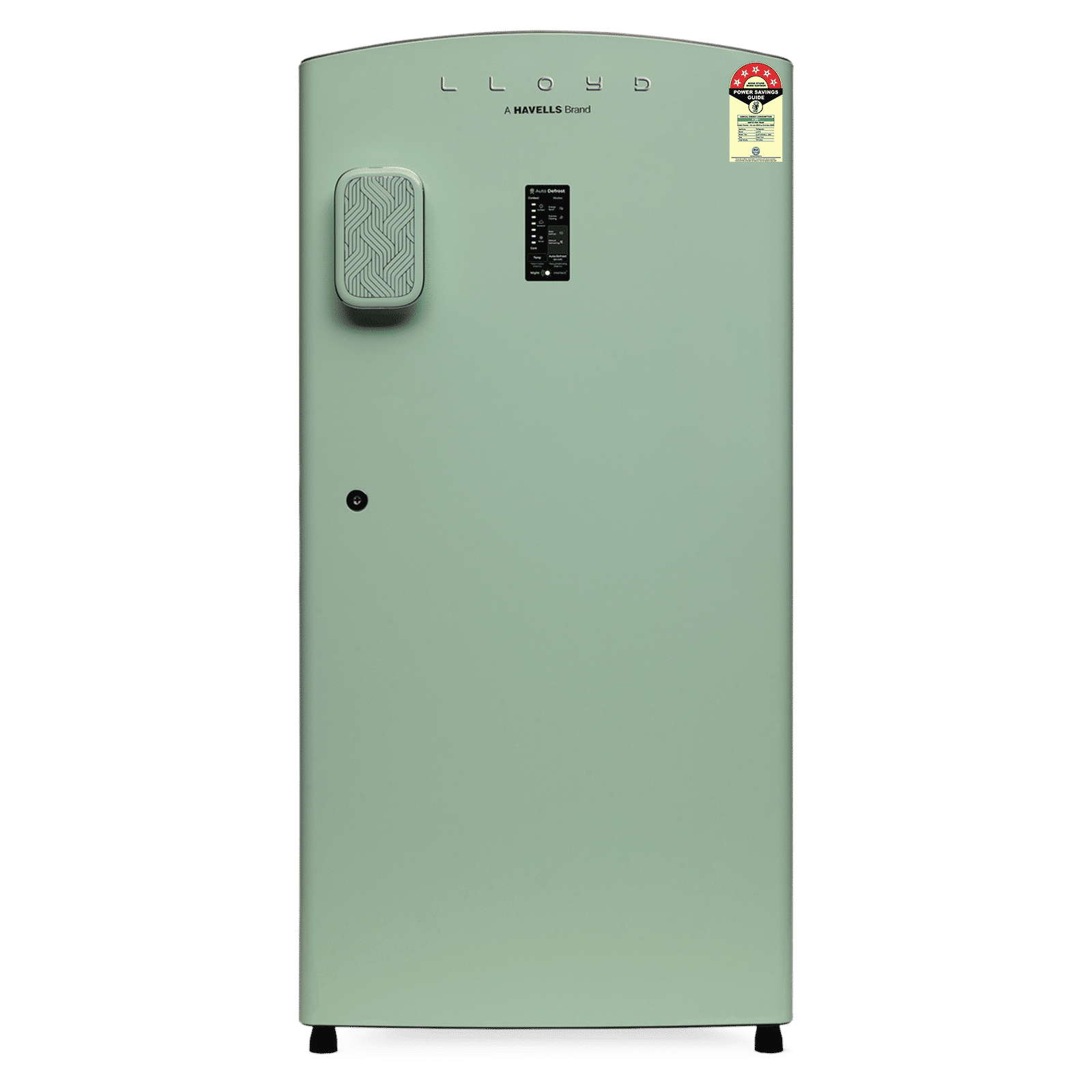 LLOYD 195 Litres 5 Star Direct Cool Single Door Refrigerator with Auto Defrost Technology (GLDF215SPGA4LC, Pastel Green)
