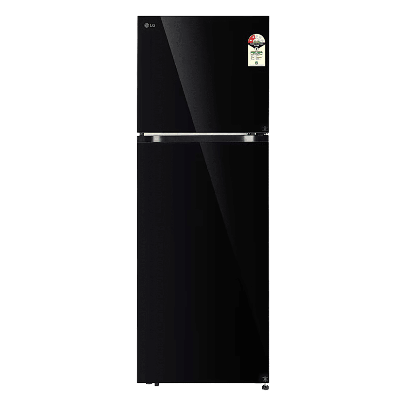 LG 343 Litres 2 Star Frost Free Double Door Convertible Refrigerator with Smart Diagnosis (GL-S382SBMY, Black Mirror)