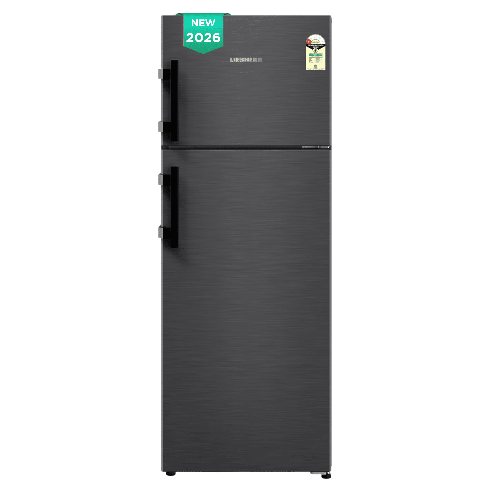 LIEBHERR Cluster 1 269 Litres 1 Star Frost Free Double Door Refrigerator with Central Power Cooling Technology (TCLbsA 2711, Black Steel) (2026 Model)