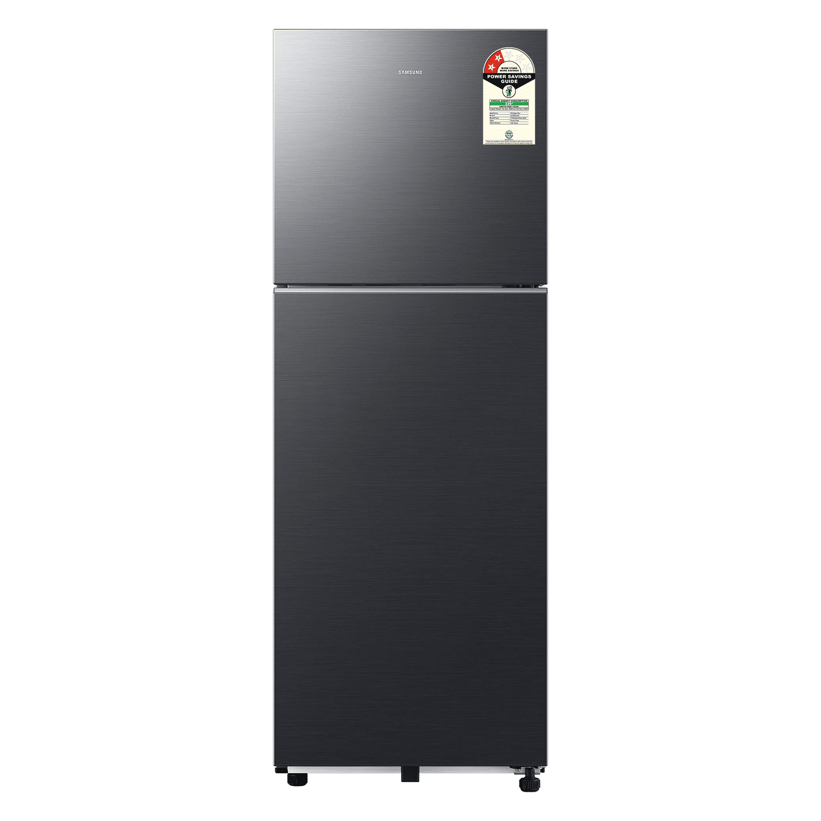 Samsung H28 236 Litres 2 Star Frost Free Double Door Smart Wifi Enabled Convertible Refrigerator with Power Cool (RT80H28U2FHL, Black Doi) (2026 Model)