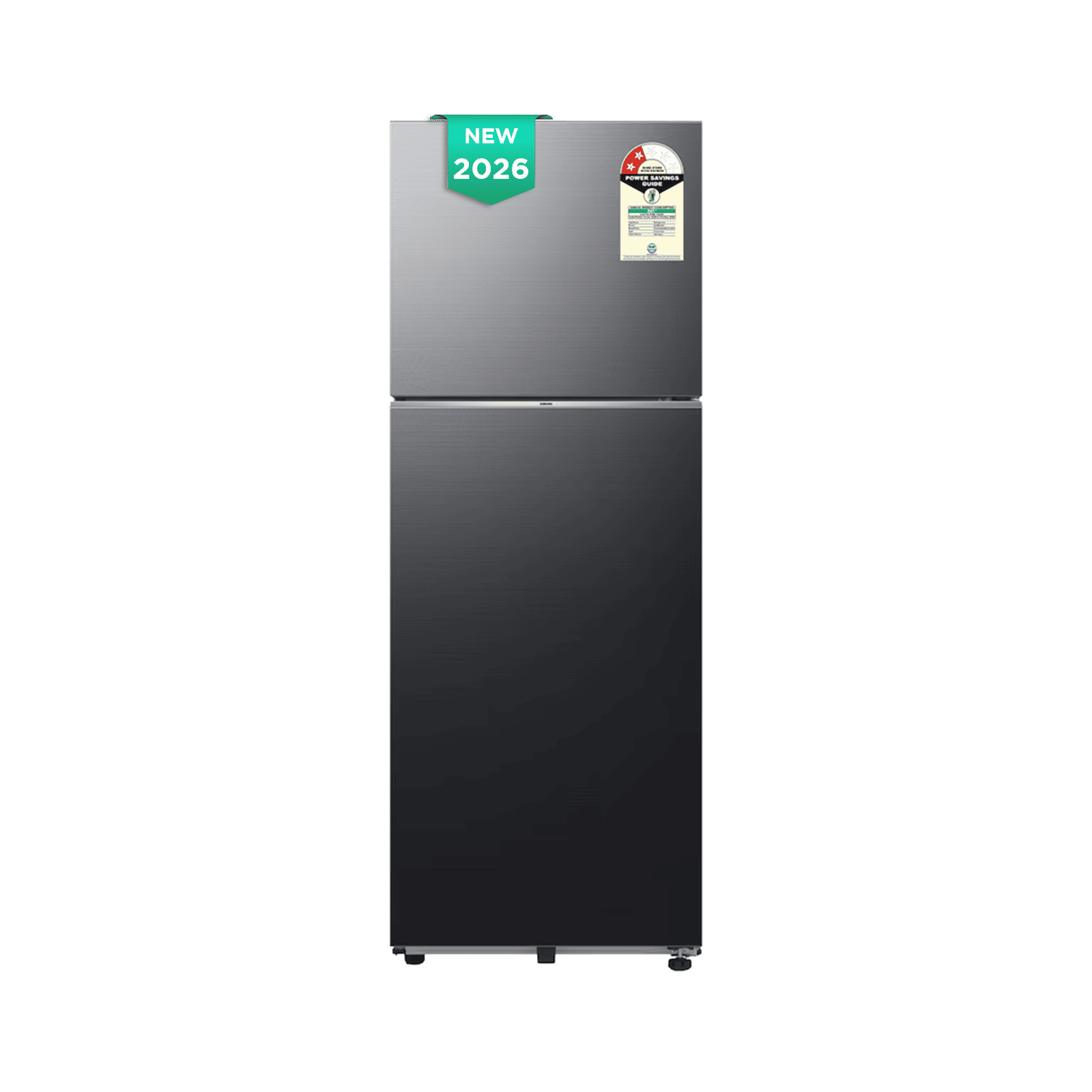 Samsung RT34 330 Litres 2 Star Frost Free Double Door Smart Wifi Enabled Convertible Refrigerator with Twin Cooling Plus Technology (RT34HG5A42BXHL, Luxe Black) (2026 Model)