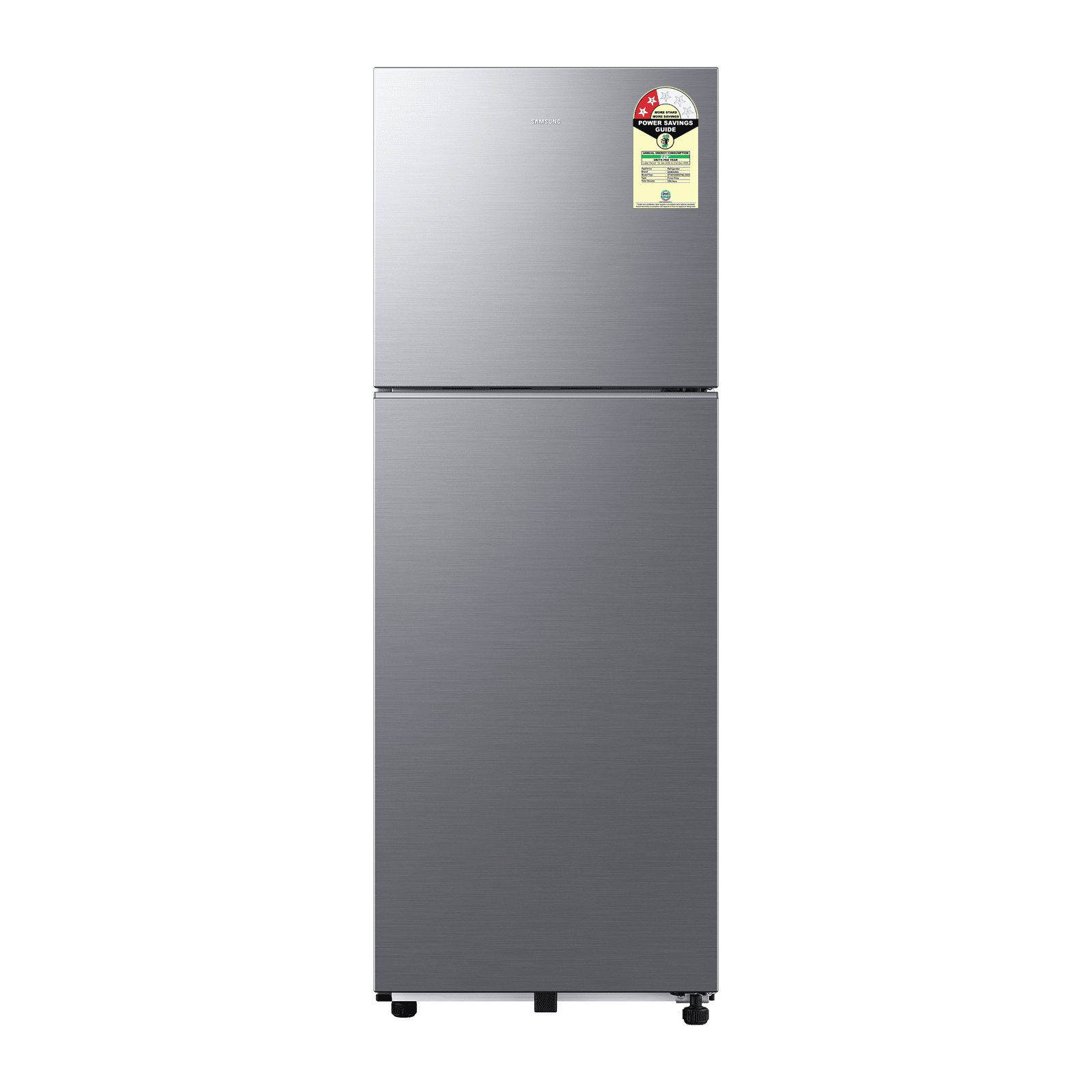 Samsung H28 236 Litres 2 Star Frost Free Double Door Refrigerator with All Around Cooling (RT40H28W2PNL, Elegant Inox)