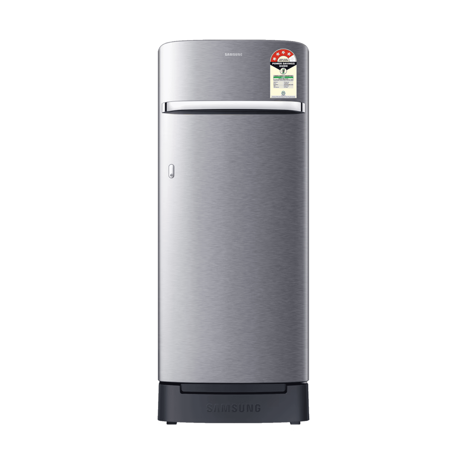 Samsung RR23 215 Litres 4 Star Direct Cool Single Door Refrigerator with Anti Bacterial Gasket (RR23H2H34S8/HL, Elegant Inox)