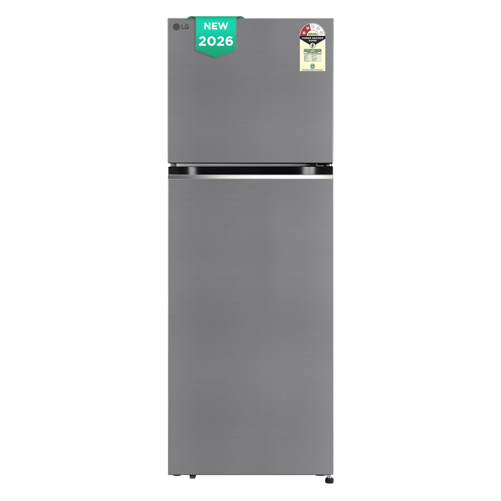 LG 322 Litres 2 Star Frost Free Double Door Convertible Refrigerator with Multi Air Flow (GLT3226SNPZ, Shiny Steel) (2026 Model)