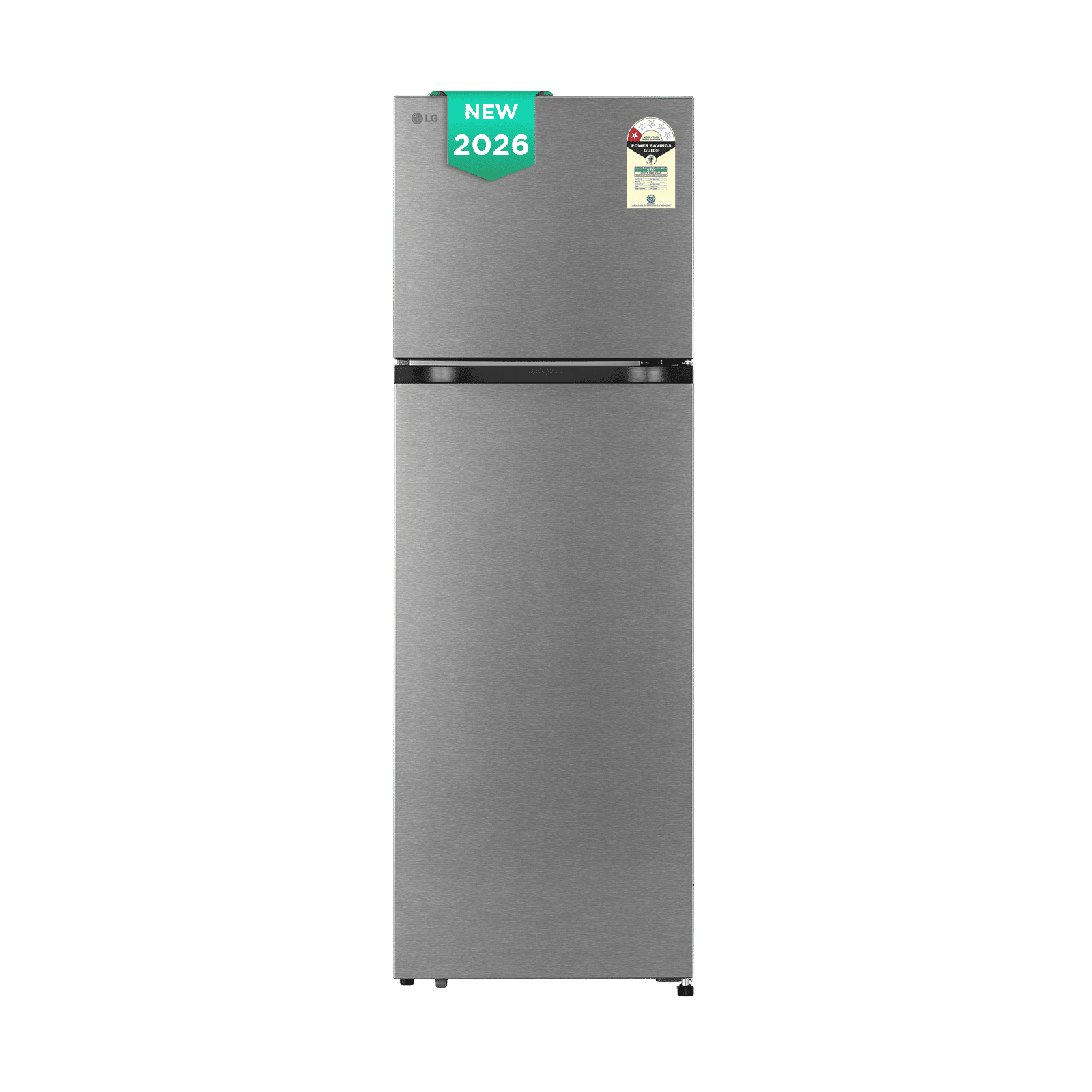 LG 276 Litres 1 Star Frost Free Double Door Refrigerator with Multi Air Flow (GLT2816WXDS, Dazzle Steel) (2026 Model) (2026 Model)