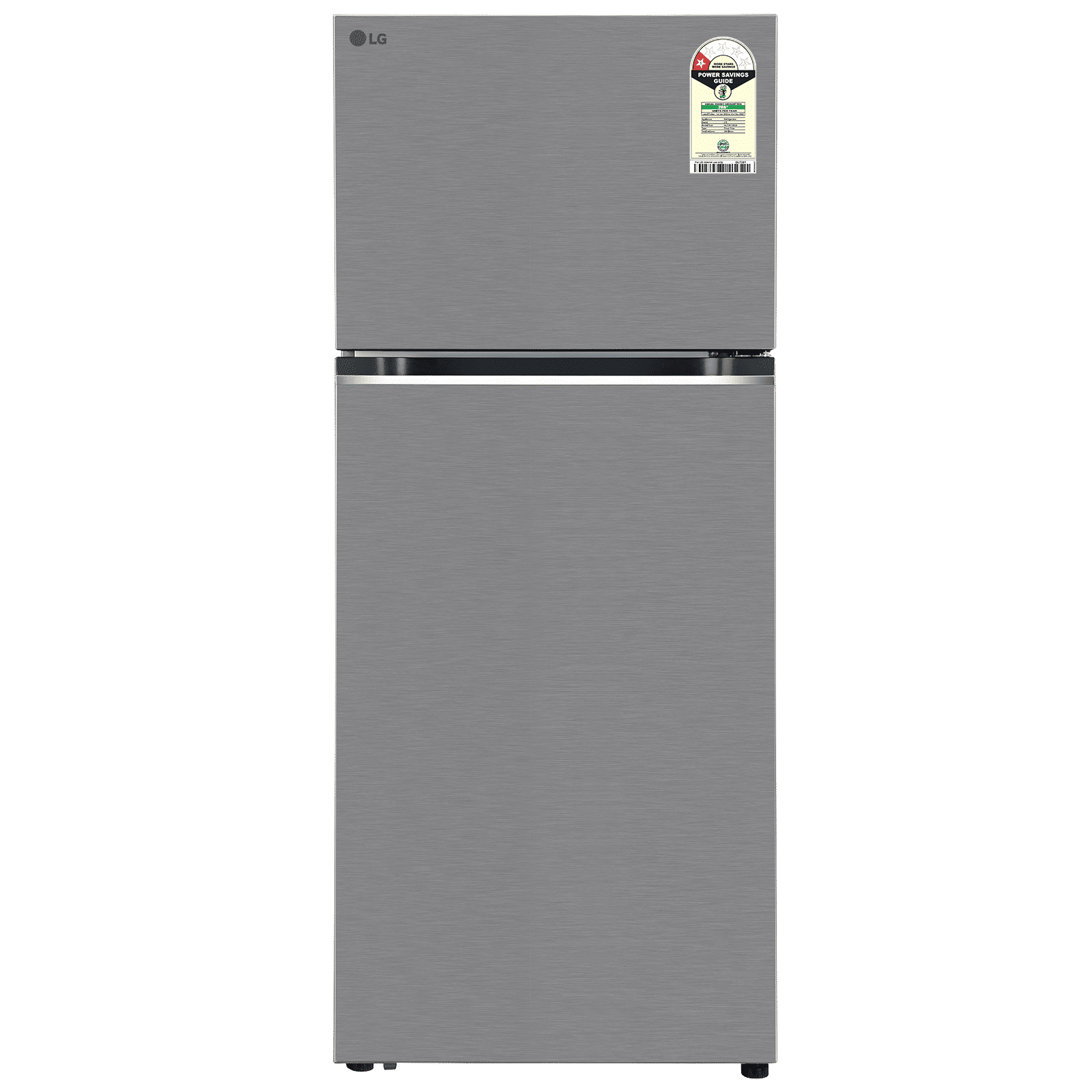 LG 380 Litres 1 Star Frost Free Double Door Refrigerator with Multi Air Flow (GLT3816NFDS, Dazzle Steel)