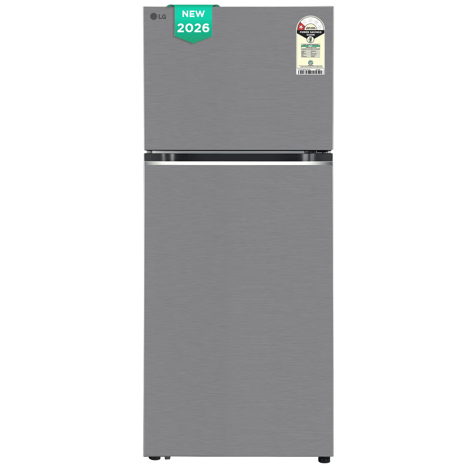 LG 380 Litres 1 Star Frost Free Double Door Refrigerator with Multi Air Flow (GLT3816NFDS, Dazzle Steel) (2026 Model)
