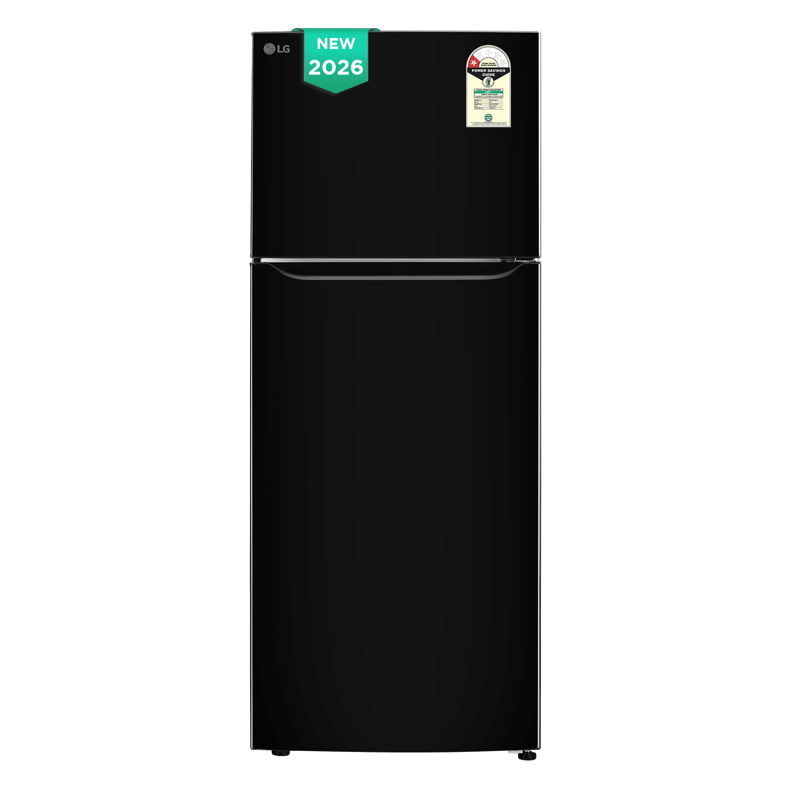 LG 446 Litres 1 Star Frost Free Double Door Convertible Refrigerator with Multi Air Flow (GLT4416CCES, Ebony Sheen) (2026 Model)