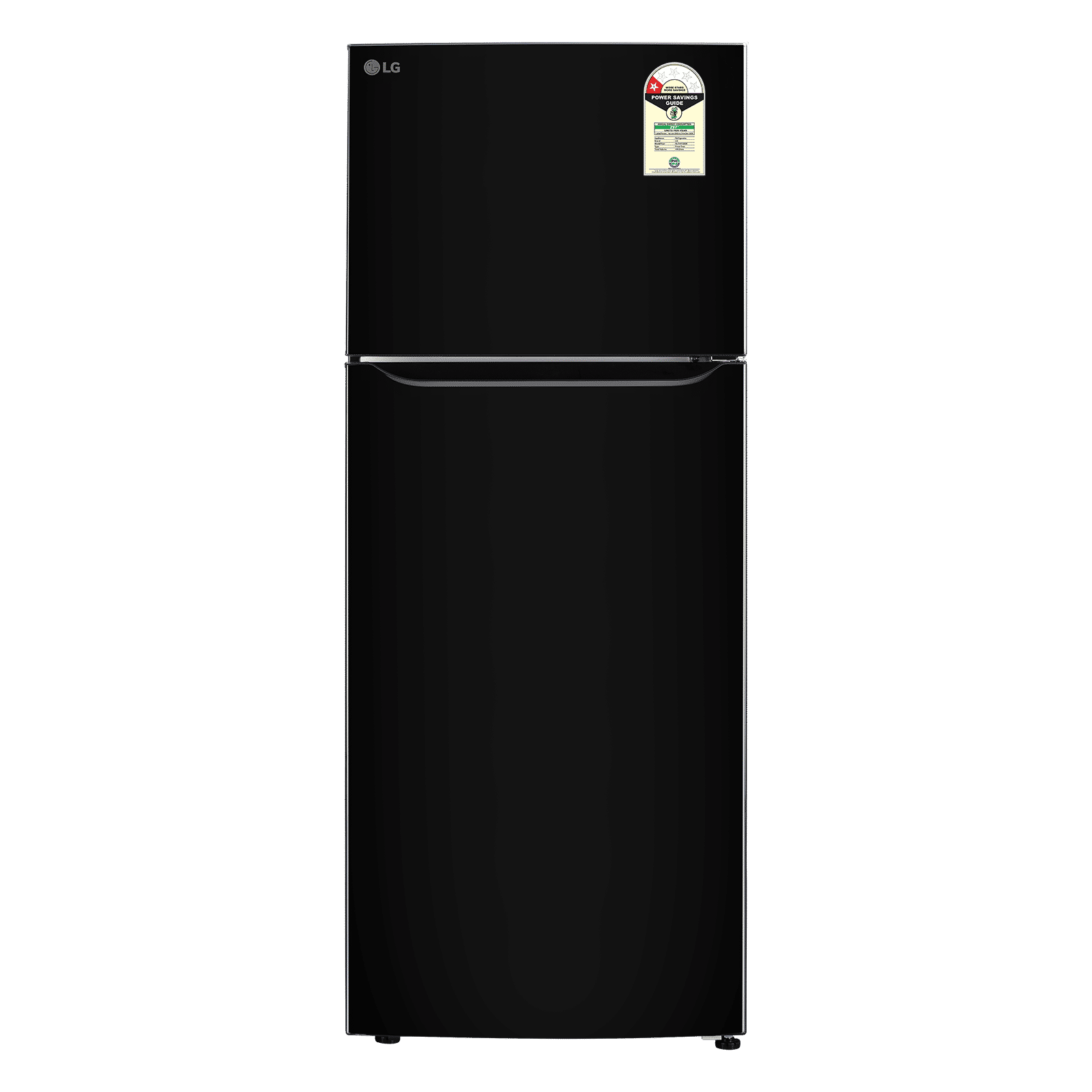 LG 446 Litres 1 Star Frost Free Double Door Convertible Refrigerator with Multi Air Flow (GLT4416CCES, Ebony Sheen)