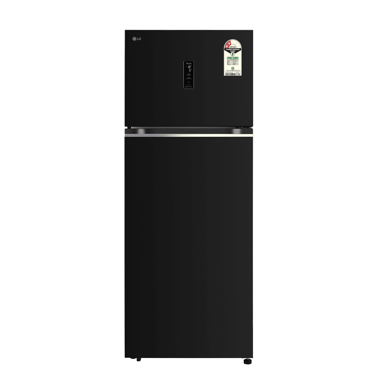 LG 466 Litres 2 Star Frost Free Double Door Smart Wifi Enabled Convertible Refrigerator with Hygiene Fresh+ (GLT4626TMES, Ebony Sheen)
