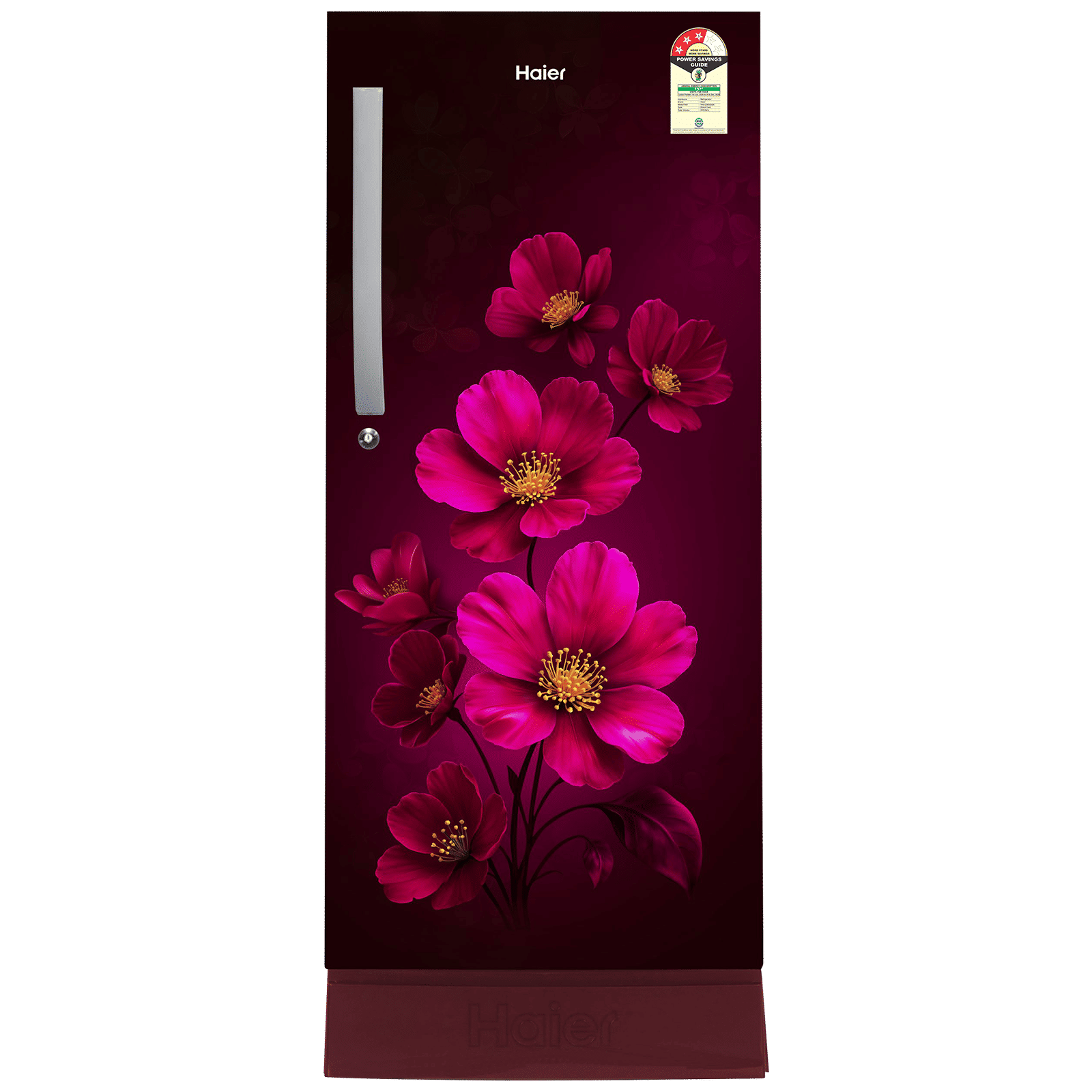 Haier 215 Litres 3 Star Direct Cool Single Door Refrigerator with Stabilizer Free Operation (HRD-2353PRXA-P, Red Xsenia) (2026 Model)