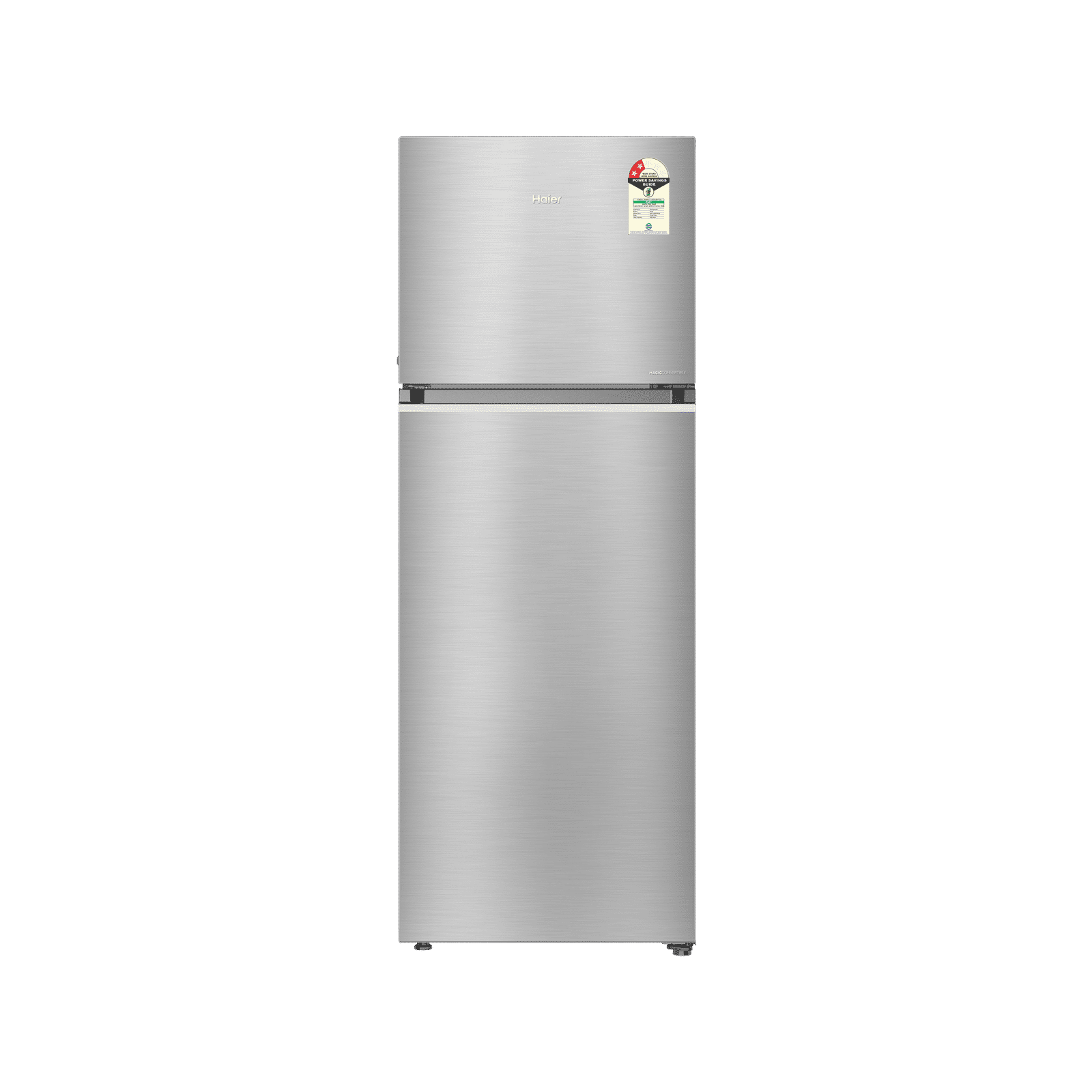 Haier 358 Litres 2 Star Frost Free Double Door Convertible Refrigerator with Triple Inverter Technology (HRF-4082BISA-P, Inox Steel)