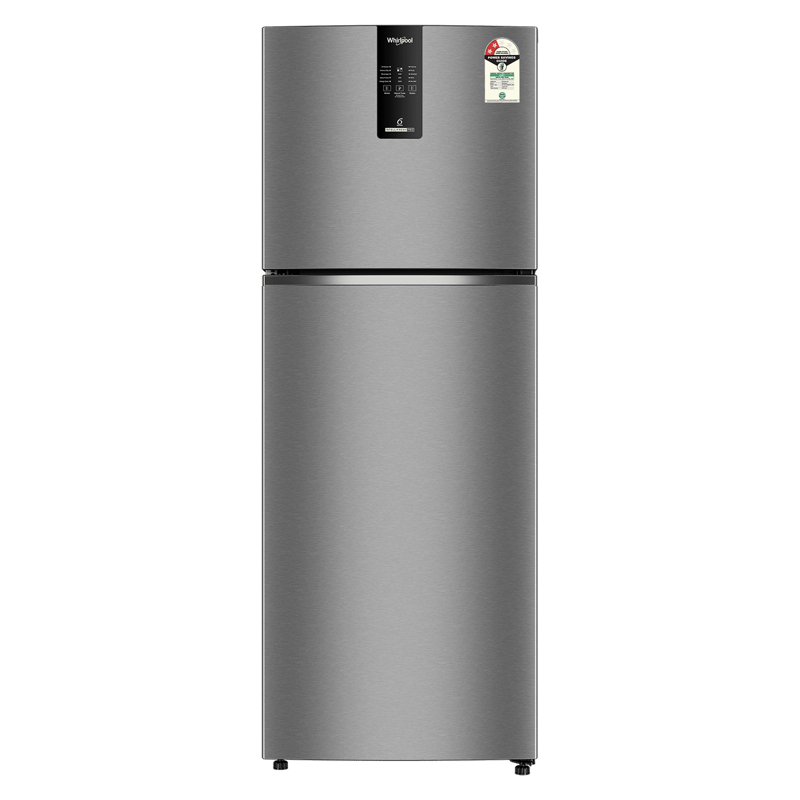 Whirlpool Intellifresh Pro 235 Litres 2 Star Frost Free Double Door Convertible Refrigerator with Stabilizer Free Operation (22344, Silver) (2026 Model)