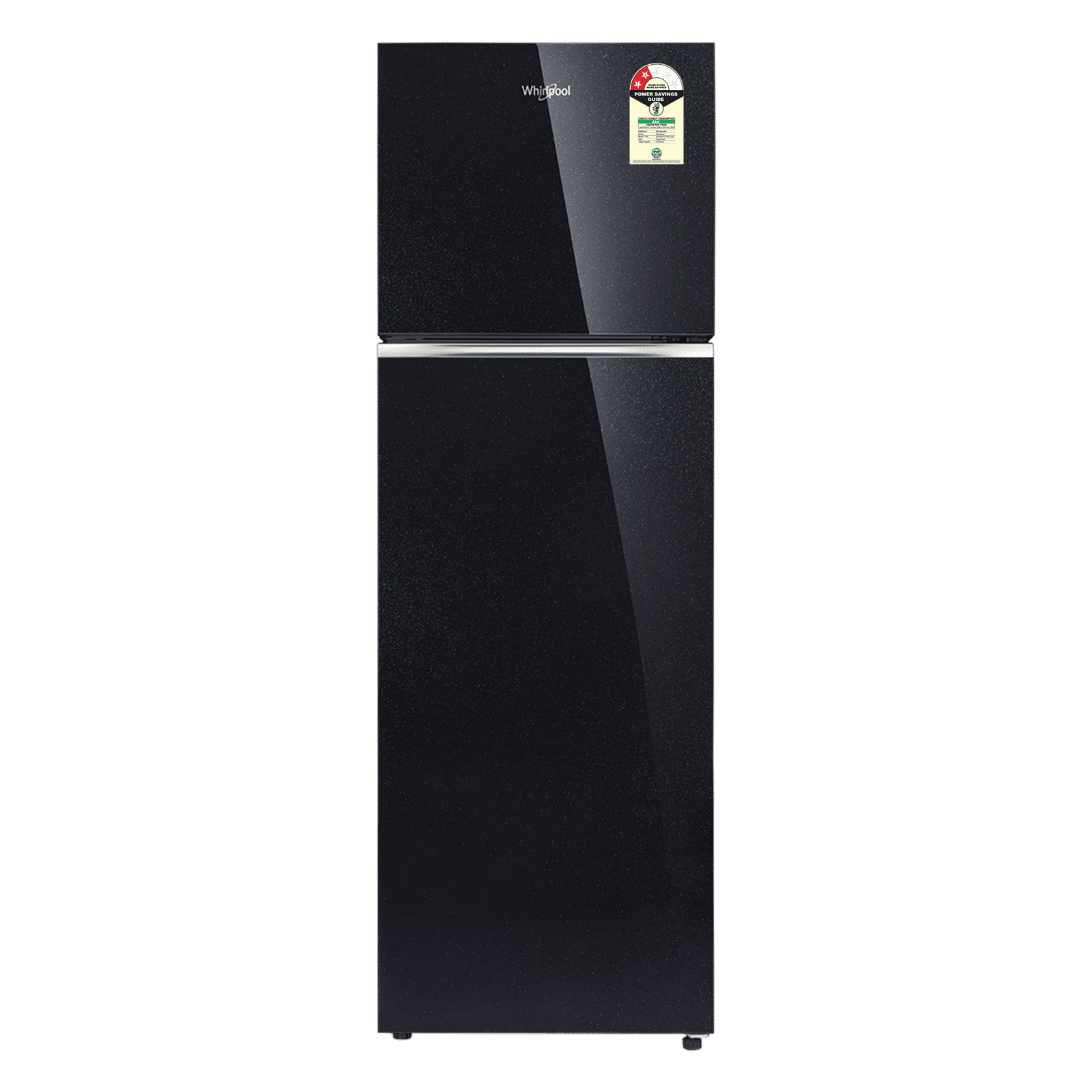 Whirlpool Neofresh 235 Litres 2 Star Frost Free Double Door Refrigerator with 6th Sense Technology (22328, Black)