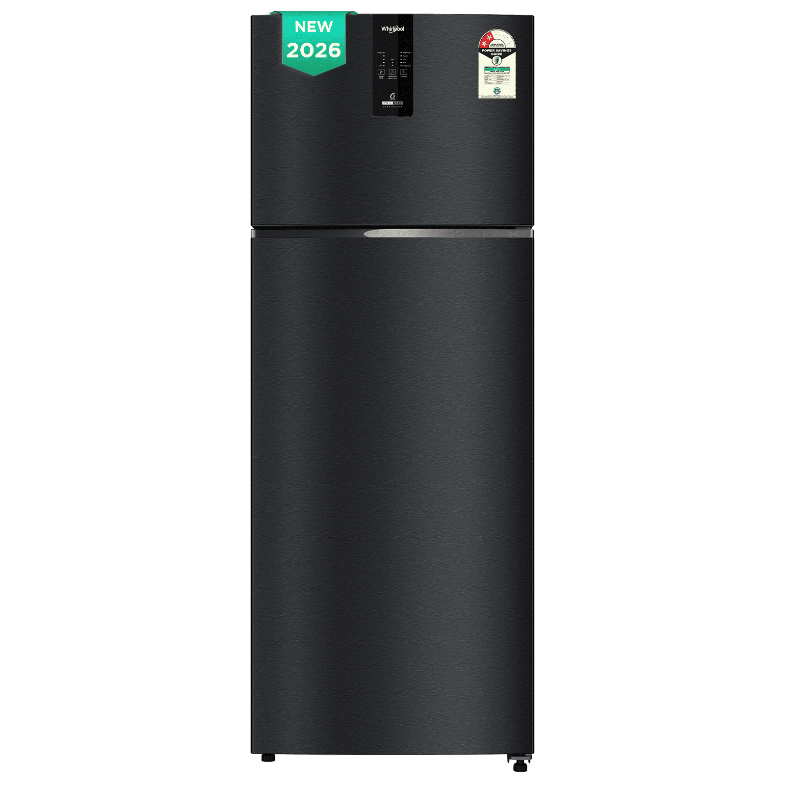 Whirlpool Intellifresh 467 Litres 2 Star Frost Free Convertible Refrigerator with Microblock Technology (22446, Black) (2026 Model)