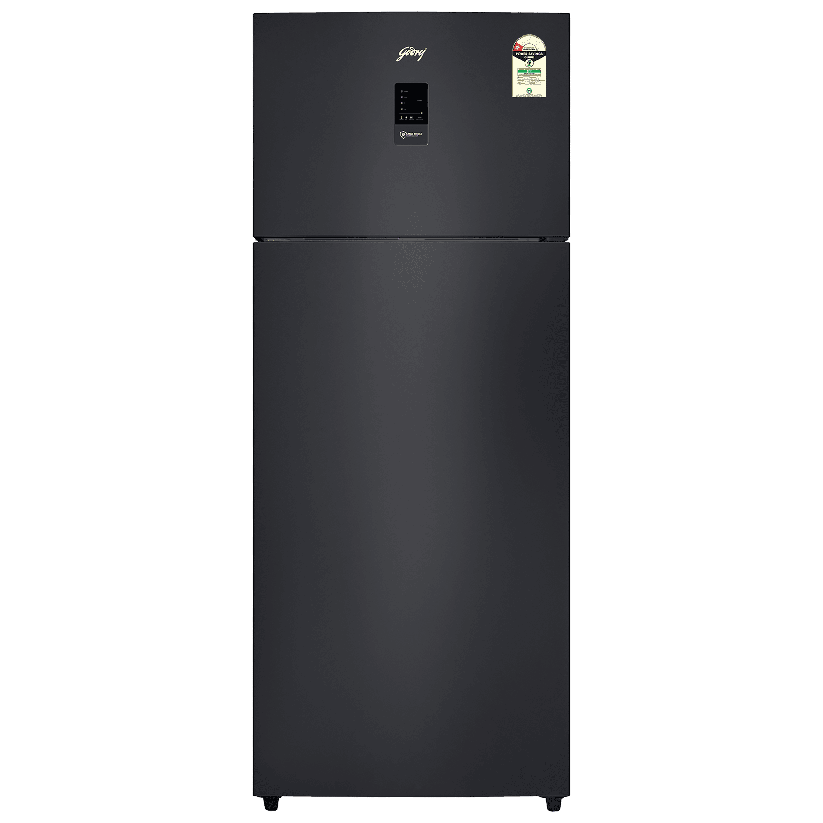 Godrej Regalis 472 Litres 1 Star Frost Free Double Door Refrigerator with Nano Shield Technology (52141501SD03995, Matt Black)