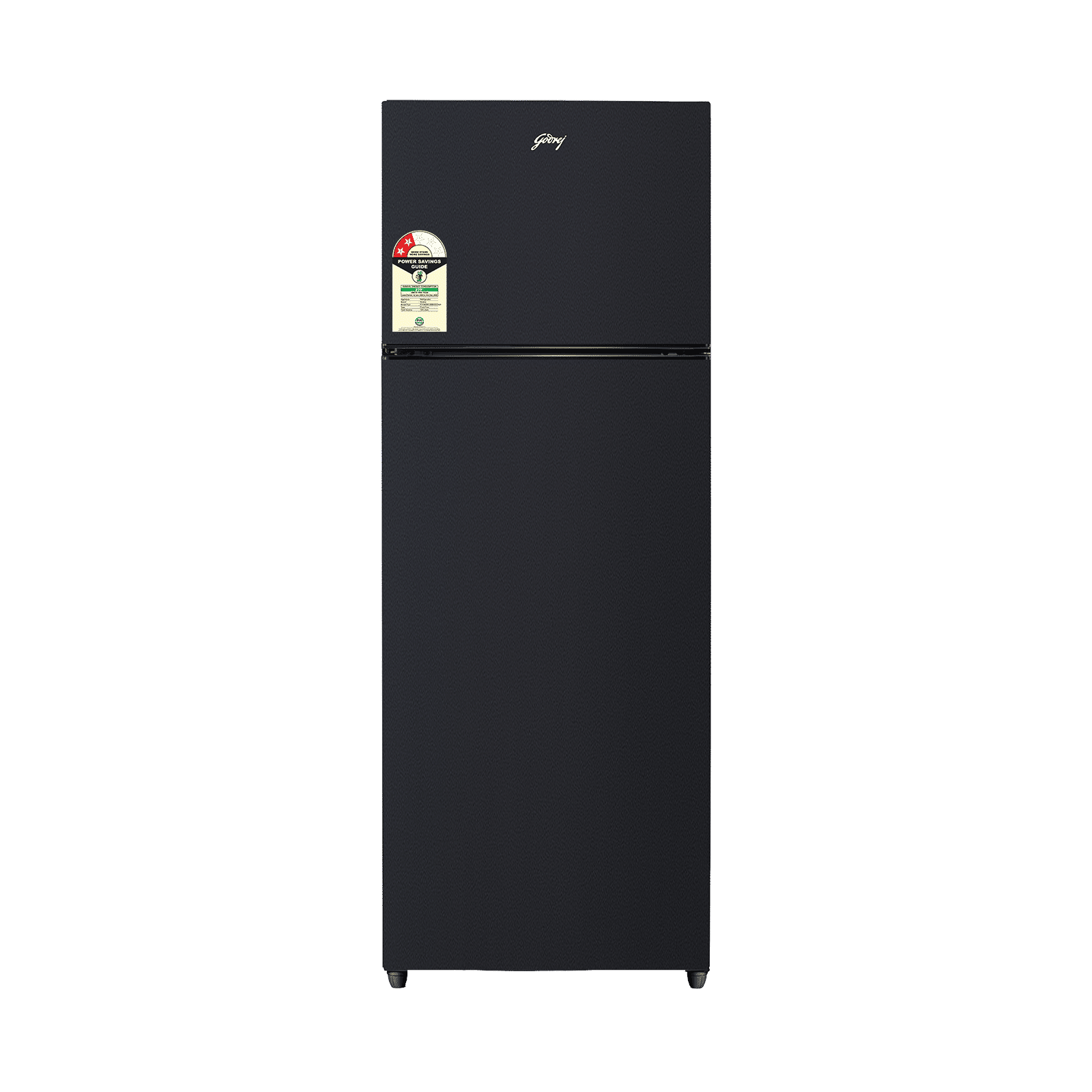 Godrej Vibe 330 Litres 2 Star Frost Free Double Door Convertible Refrigerator with Nano Shield Technology (52141501SD03928, Matt Black)