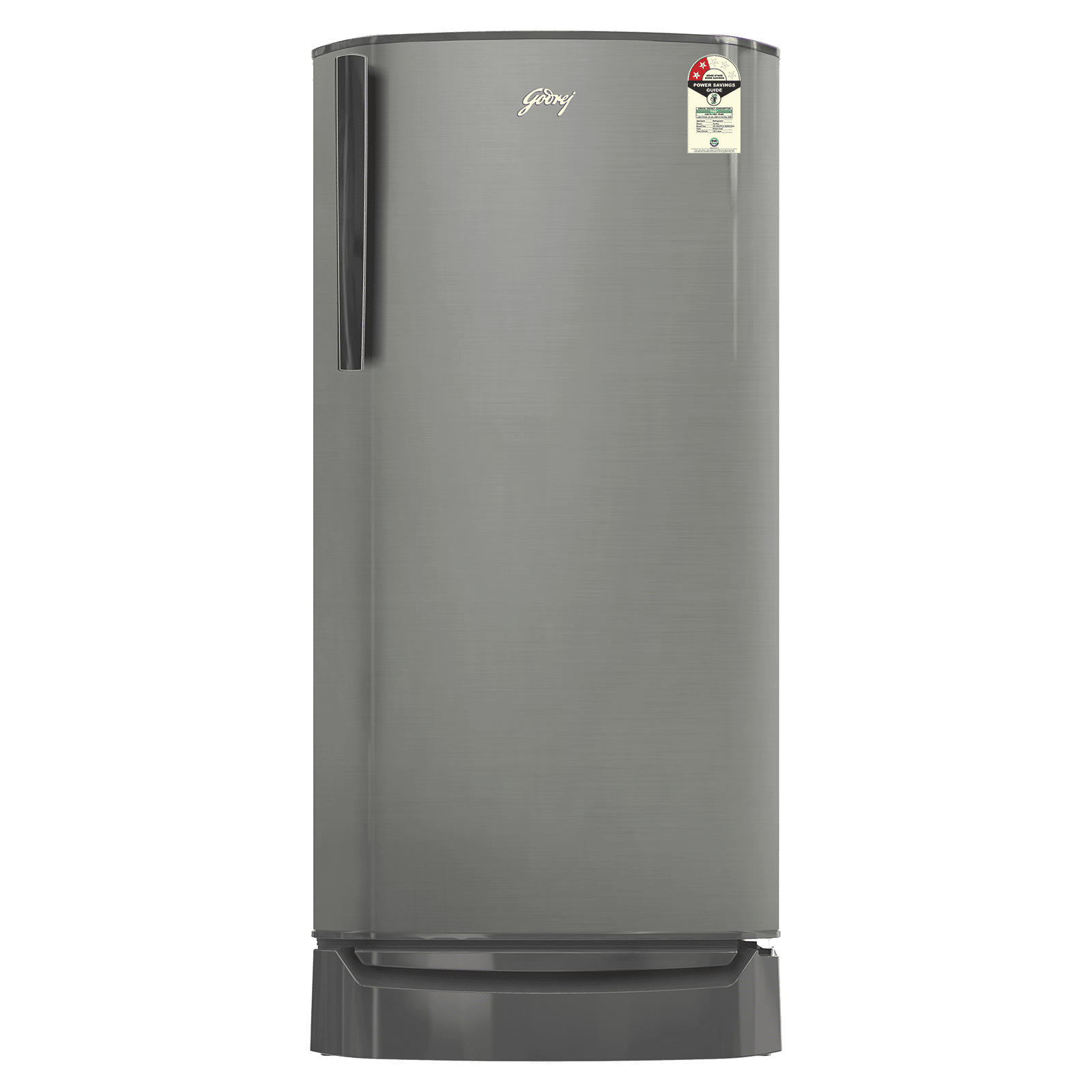 Godrej Rio Plus 183 Litres 2 Star Direct Cool Single Door Refrigerator with Turbo Cool Technology (52141501SD03938, Steel Glow)