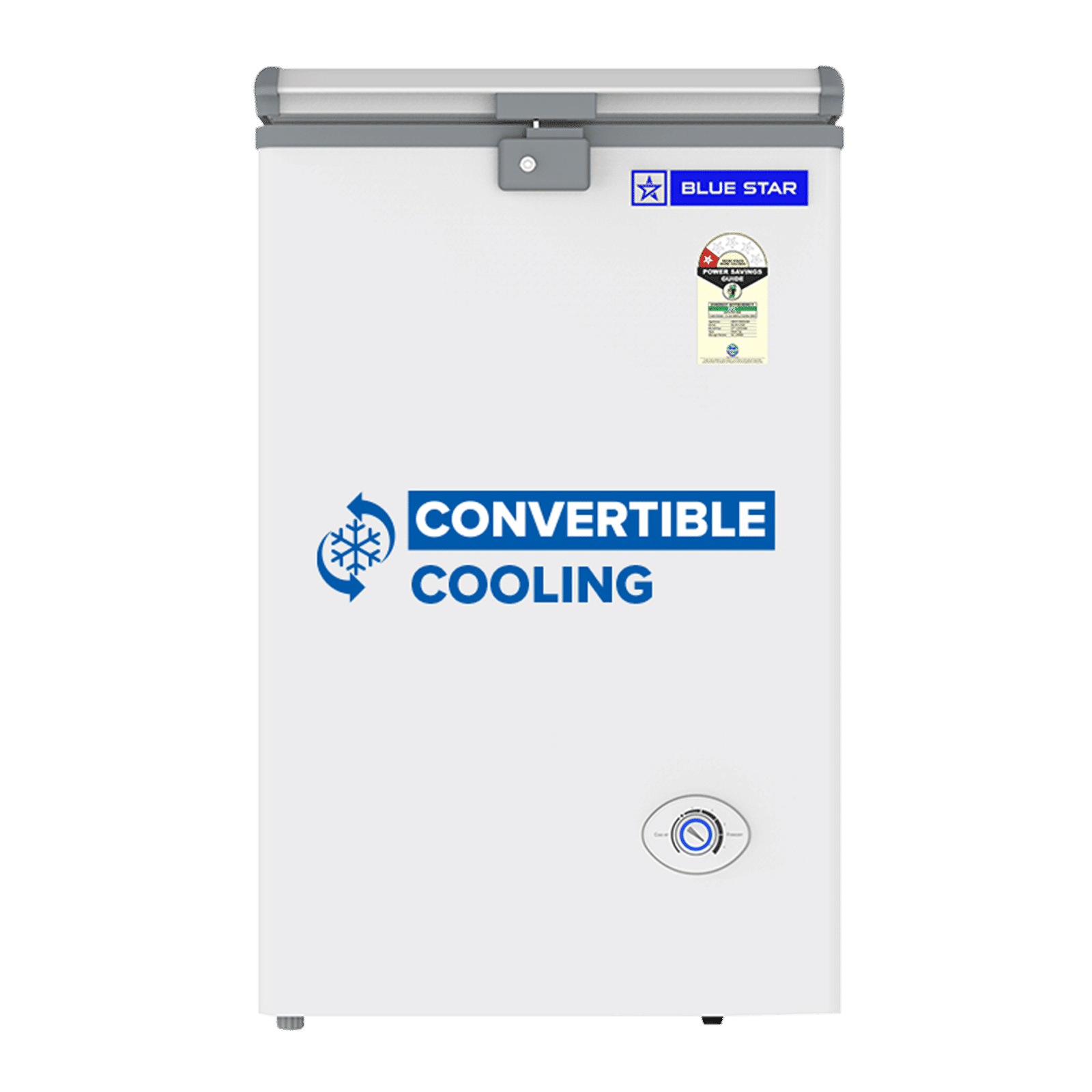 Blue Star N Series 63 Litres 1 Star Direct Cool Single Door Deep Freezer with Quadracool Technology (HT1-N75, White)