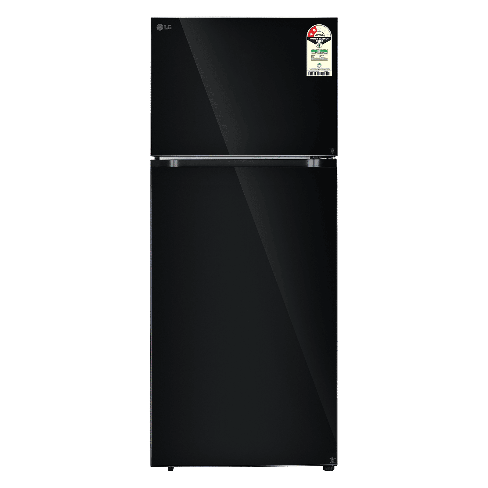 LG 398 Litres 2 Star Frost Free Double Door Convertible Refrigerator with Smart Inverter Compressor (GLT4026SNBM, Black Mirror)