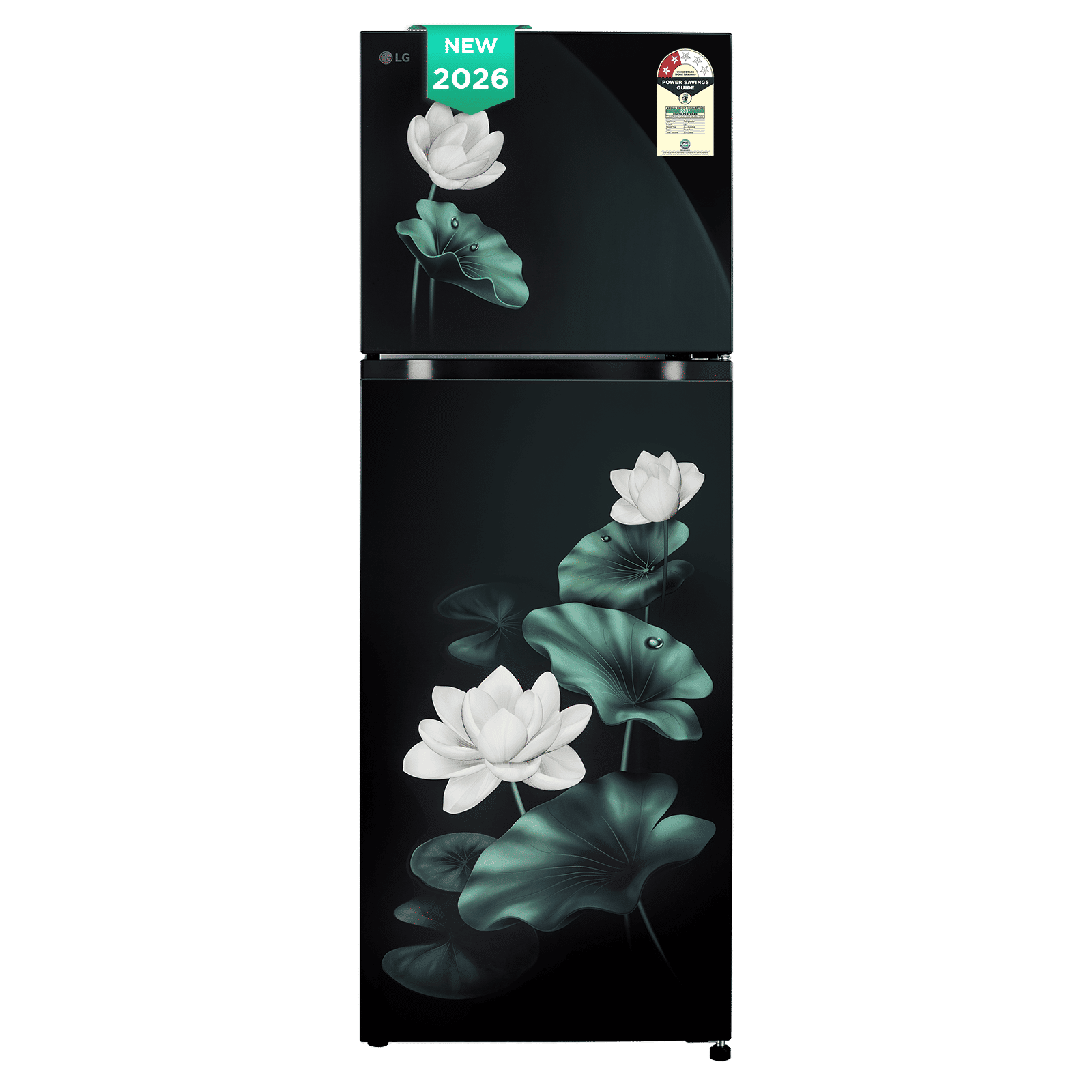 LG 251 Litres 2 Star Frost Free Double Door Convertible Refrigerator with Inverter Compressor (GLT2526XWEL, Emerald Lotus) (2026 Model)