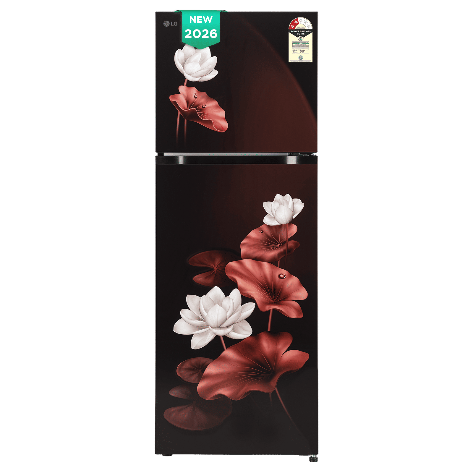 LG 251 Litres 2 Star Frost Free Double Door Convertible Refrigerator with Express Freeze (GLT2526XWSL, Scarlet Lotus) (2026 Model)