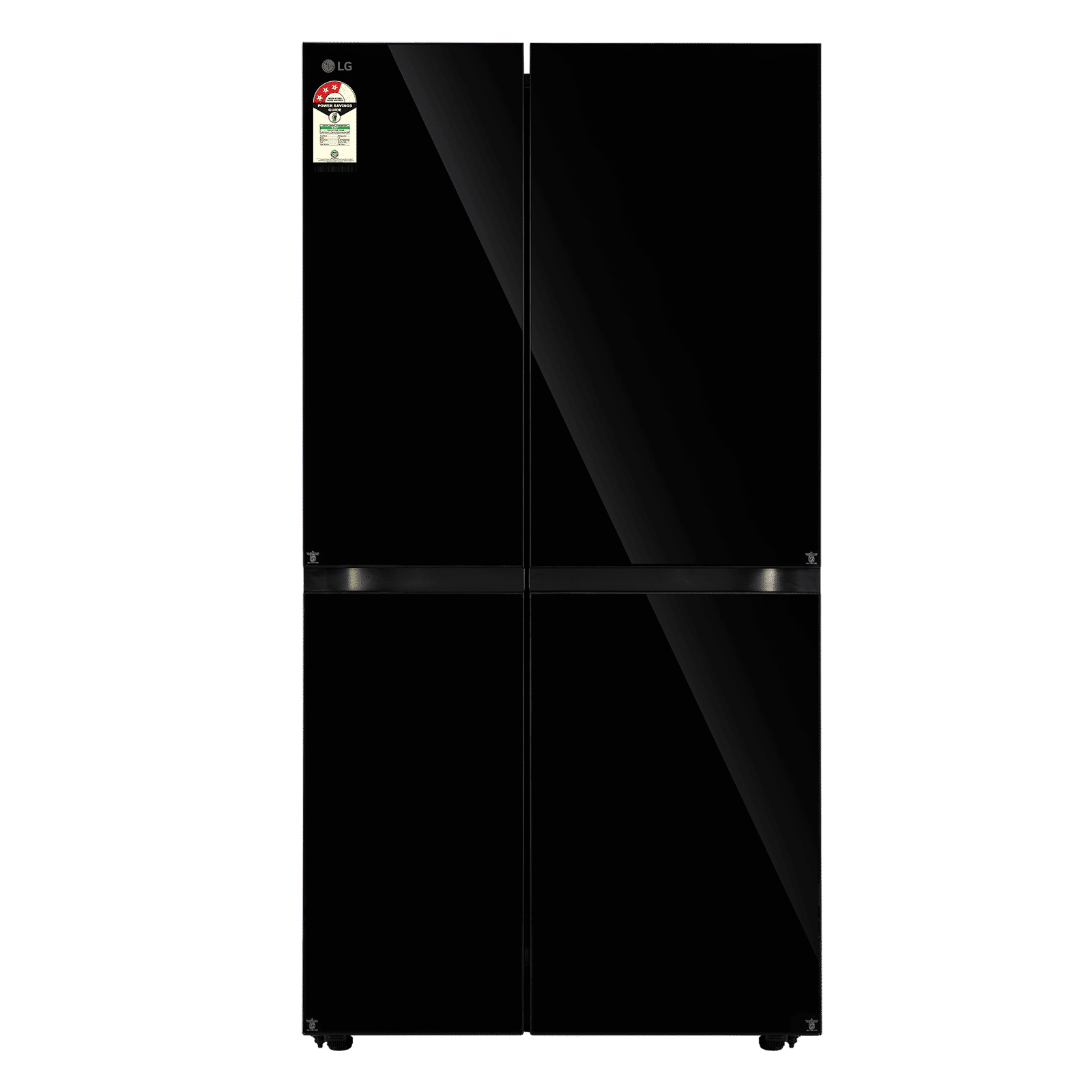 LG B277 790 Litres 3 Star Frost Free Side by Side Refrigerator with Auto Smart Connect (GL-B277HBM3, Black Mirror)