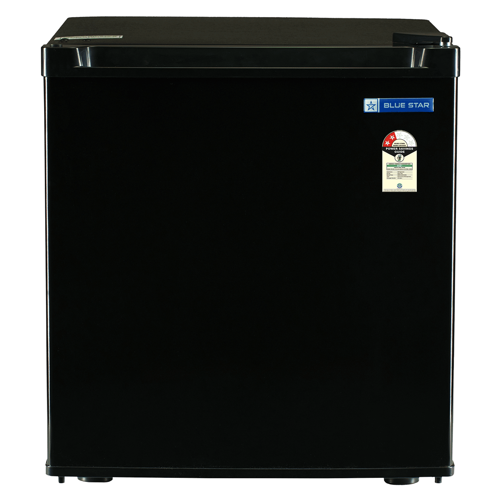 Blue Star G Series 45 Litres 2 Star Direct Cool Single Door Mini Refrigerator with Reversible Door (MR60-2GB, Black)