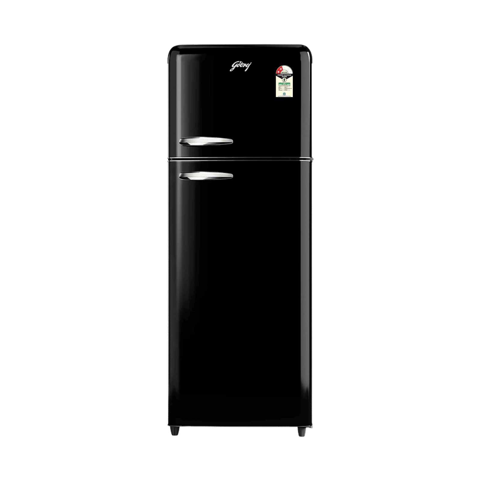 Godrej Eon Inspire 330 Litres 2 Star Frost Free Double Door Convertible Refrigerator with Nano Shield Technology (RT EON 366BNHCIT PA, Piano Black)