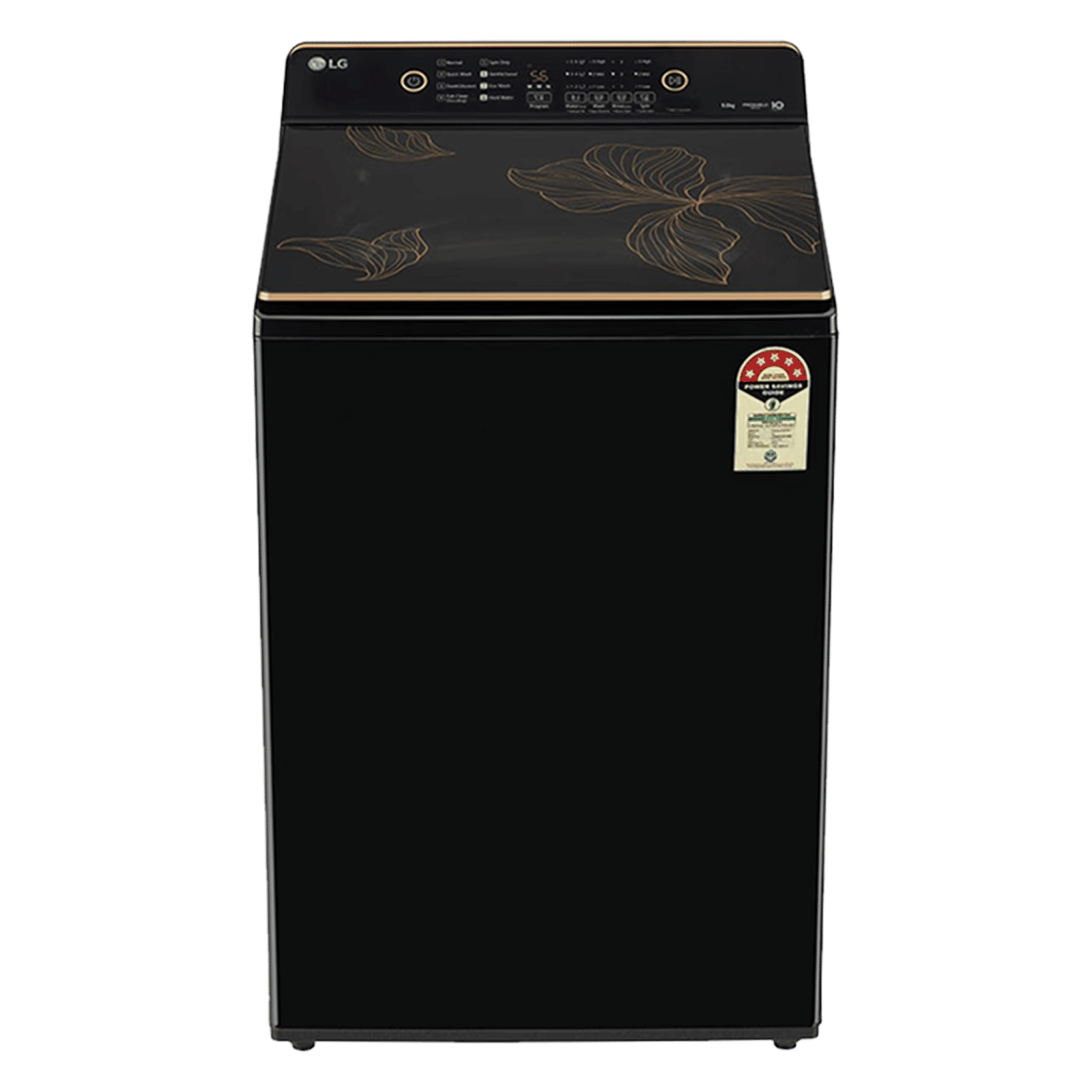LG 9 kg 5 Star Fully Automatic Top Load Washing Machine (Essential, T90KMOB1Z, ProShield Motor, Onyx Black)