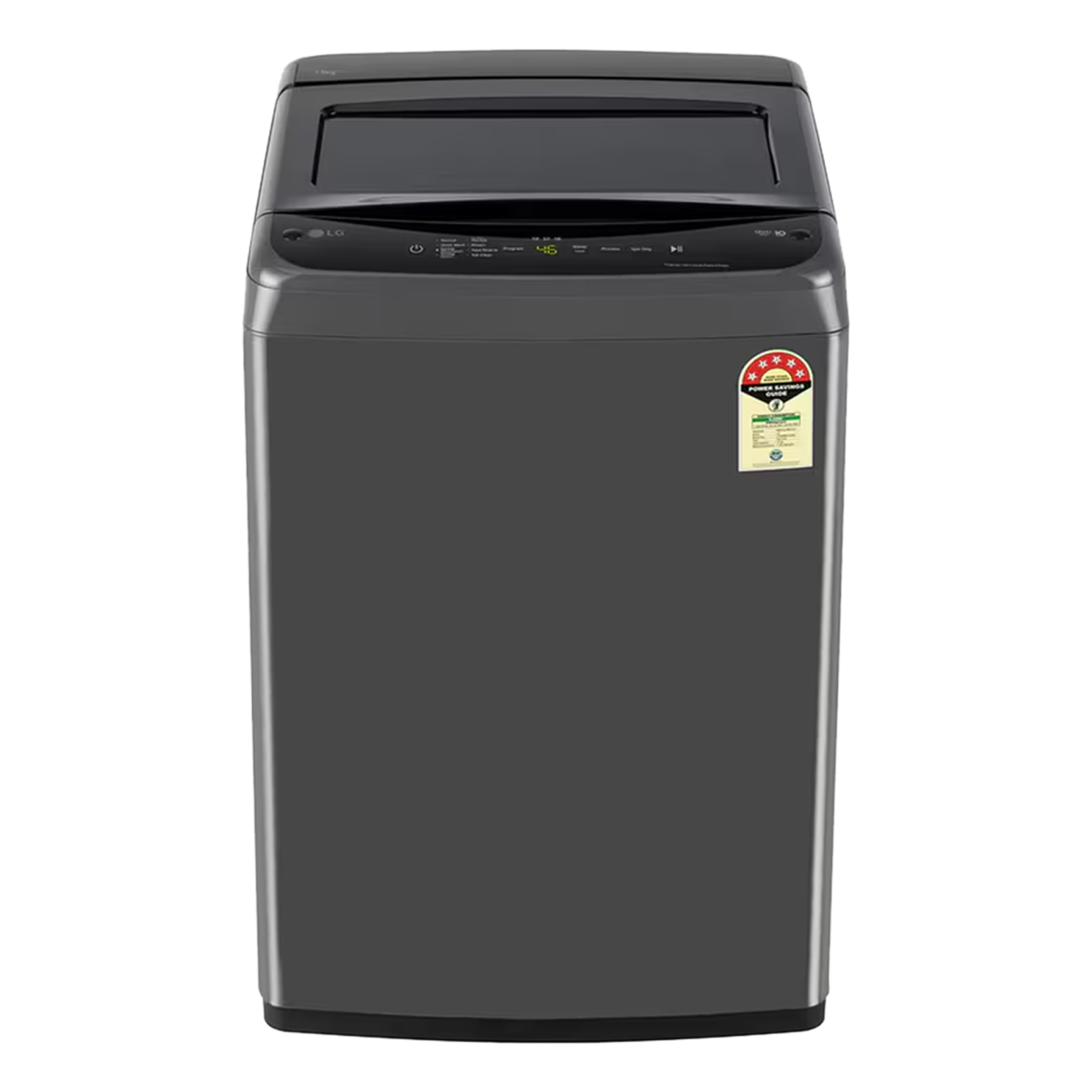 LG 7.5 kg 5 Star Inverter Fully Automatic Top Load Washing Machine (VBT, T75VBMB1Z, Smart Inverter Technology, Middle Black)