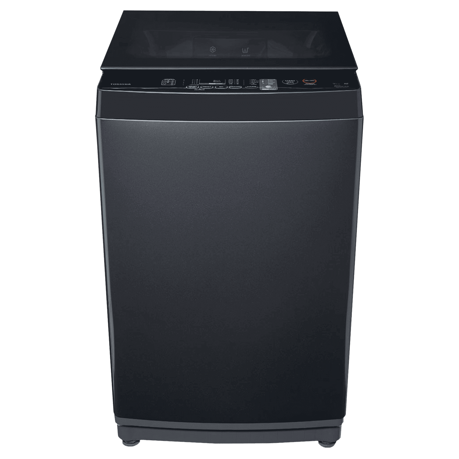 TOSHIBA 8 kg 5 Star Inverter Fully Automatic Top Load Washing Machine (AW-DJ900D-IND, i-Clean Function, Dark Silver)
