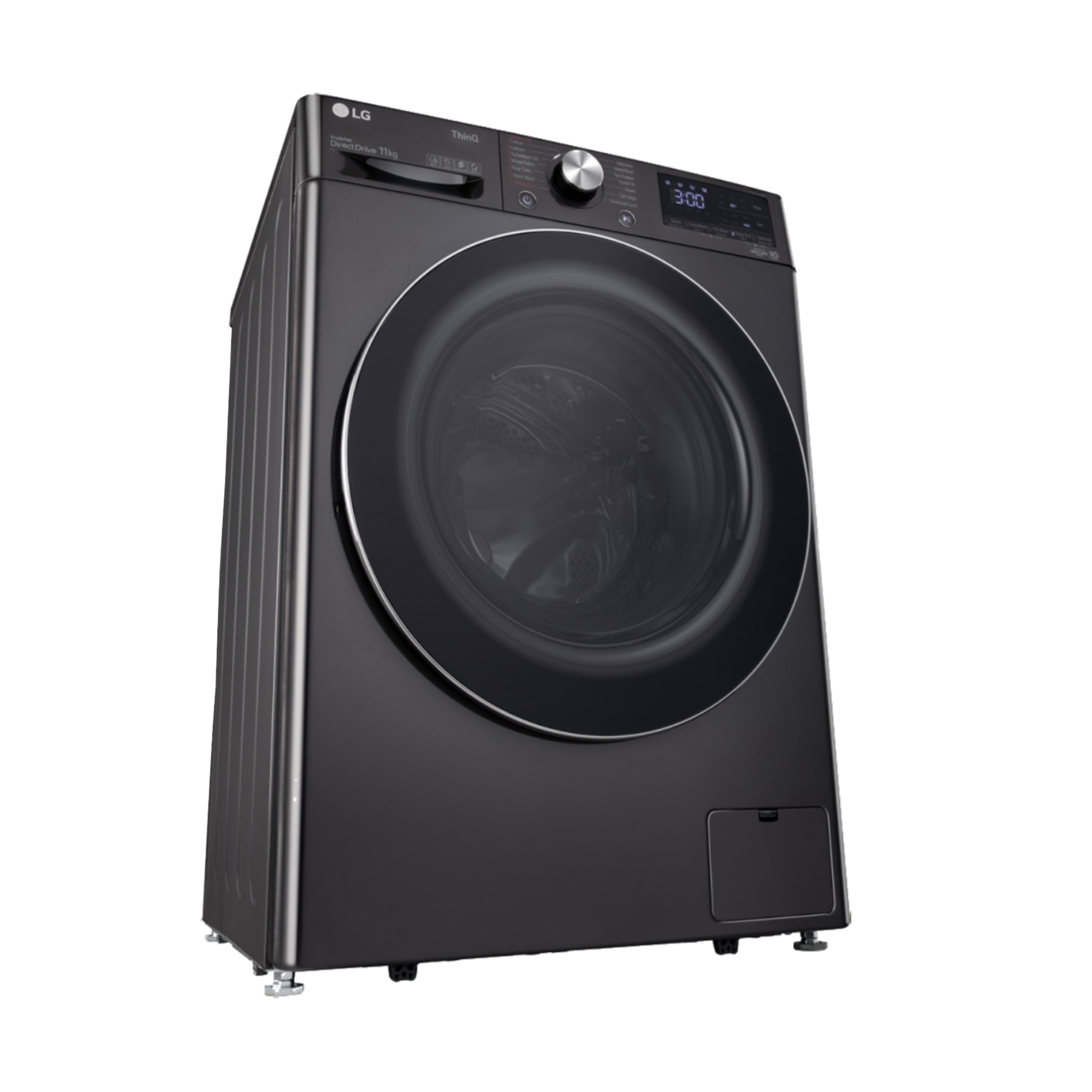 LG 11 kg Star Inverter Fully Automatic Front Load Washing Machine  Steam Wash Technology, Black)