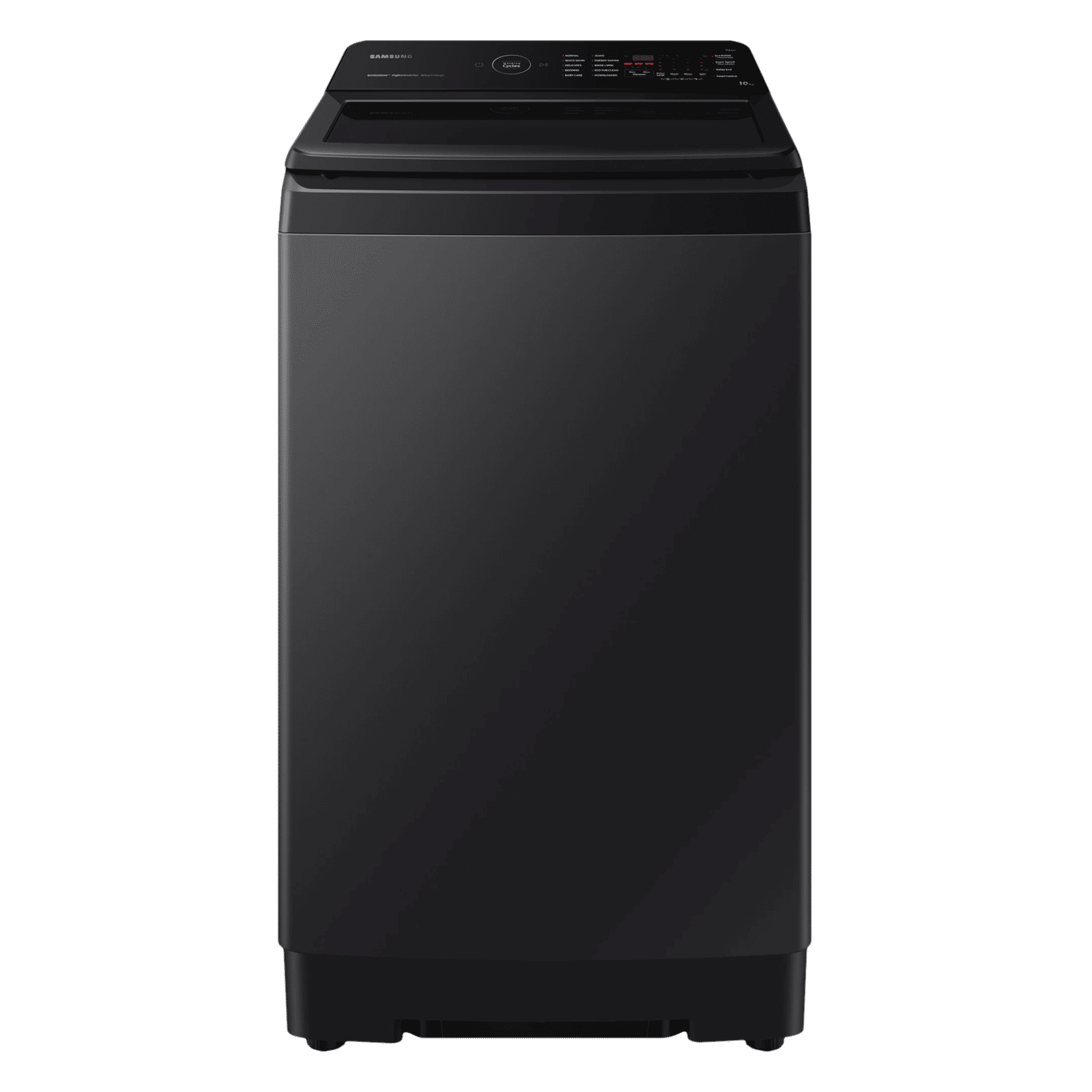 SAMSUNG 10 kg 5 Star Wi-Fi Inverter Fully Automatic Top Load Washing Machine (WA10BG4546BVTL, Digital Inverter Technology, Black Caviar)