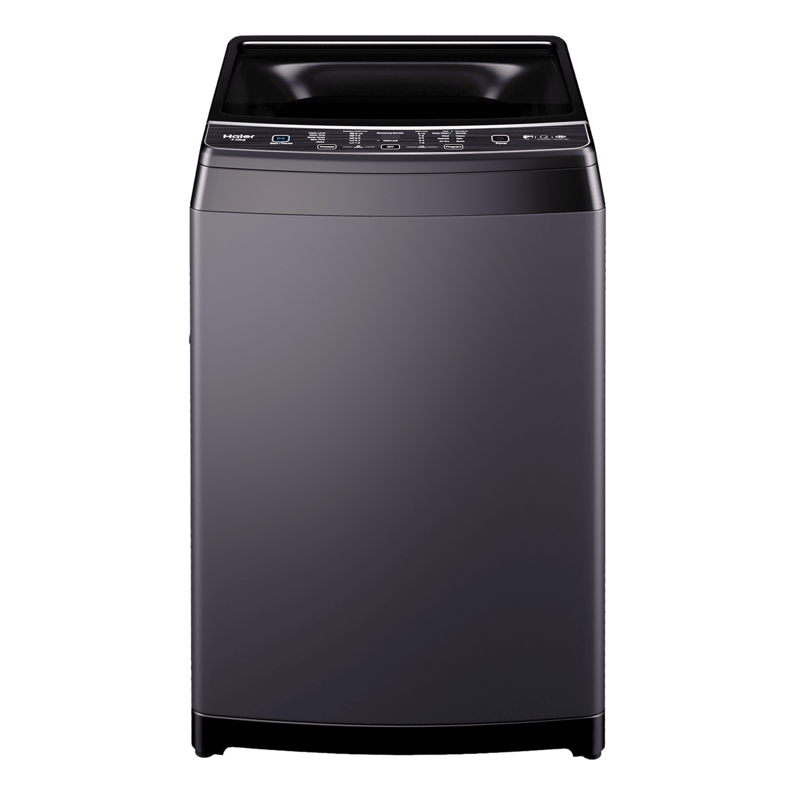 Haier 7 Kg 5 Star Fully Automatic Top Load Washing Machine (826 Series, HWM70-826BKNZ, Effortless Operation, Black)