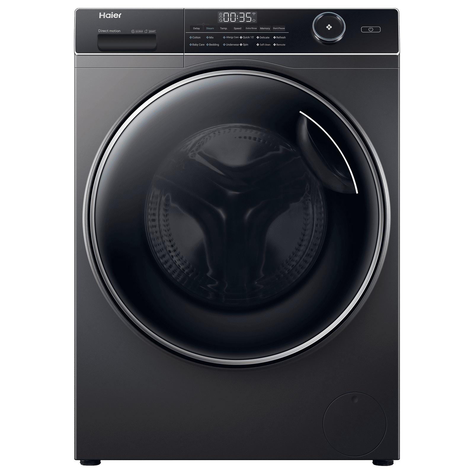 Haier 11 kg 5 Star Wi-Fi Fully Automatic Front Load Washing Machine (HW110-DM14959CS8U1, AI-Dynamic Balance Tech, Dark Jade)