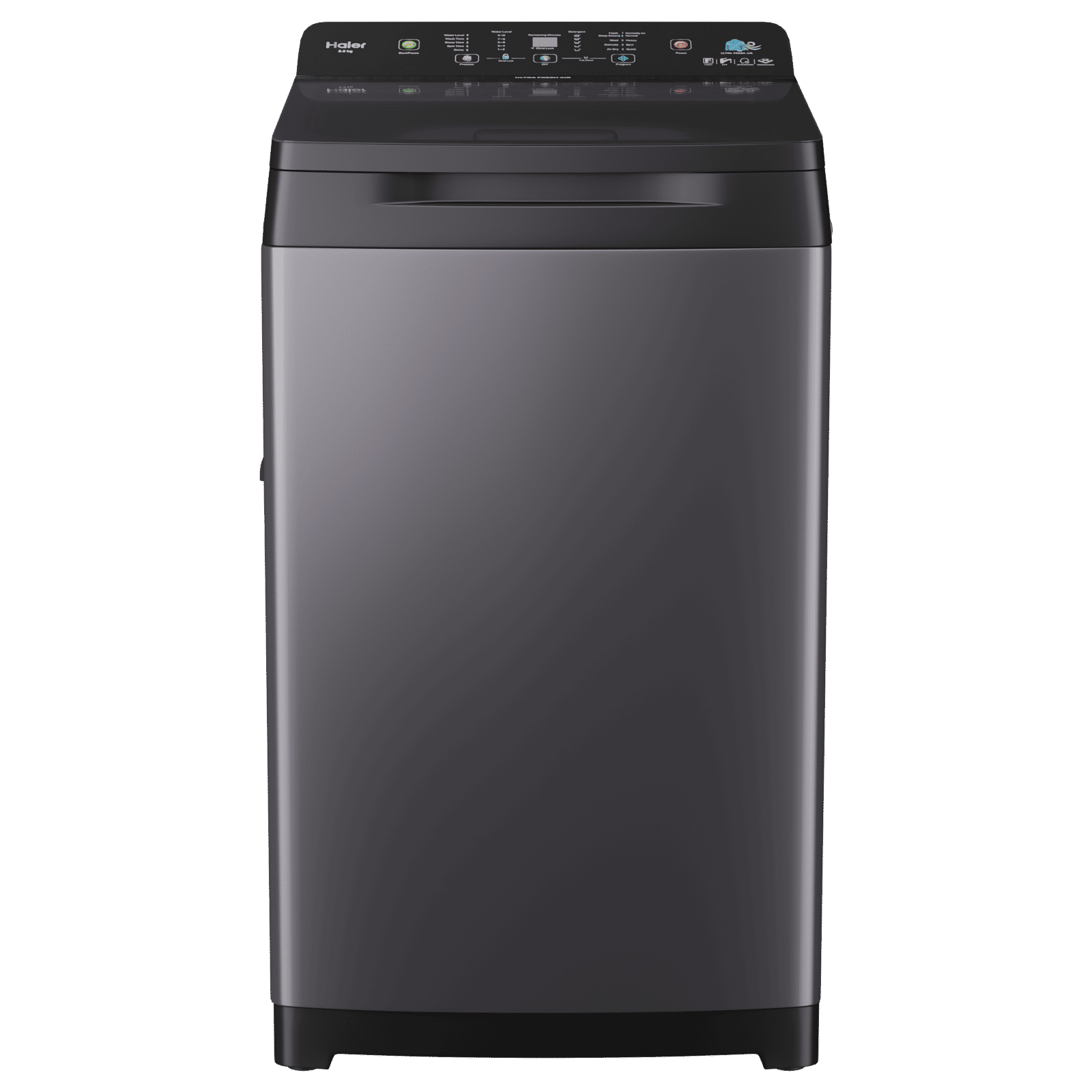Haier 8 kg 5 Star Fully Automatic Top Load Washing Machine (688, HWM80-688S8, Ultra Fresh Air, Dark jade)