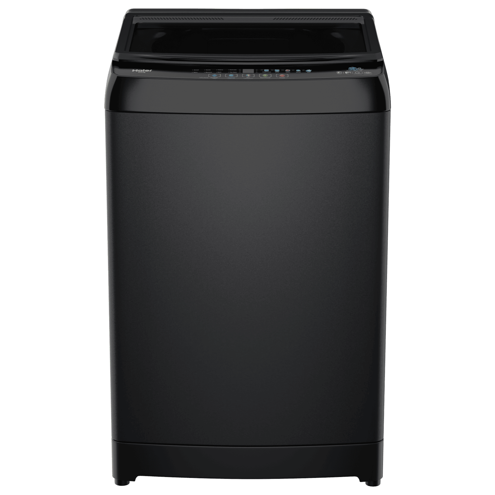 Haier 10.5 kg 5 Star Fully Automatic Top Load Washing Machine (HWM105-316BK, Pillow Drum, Black)