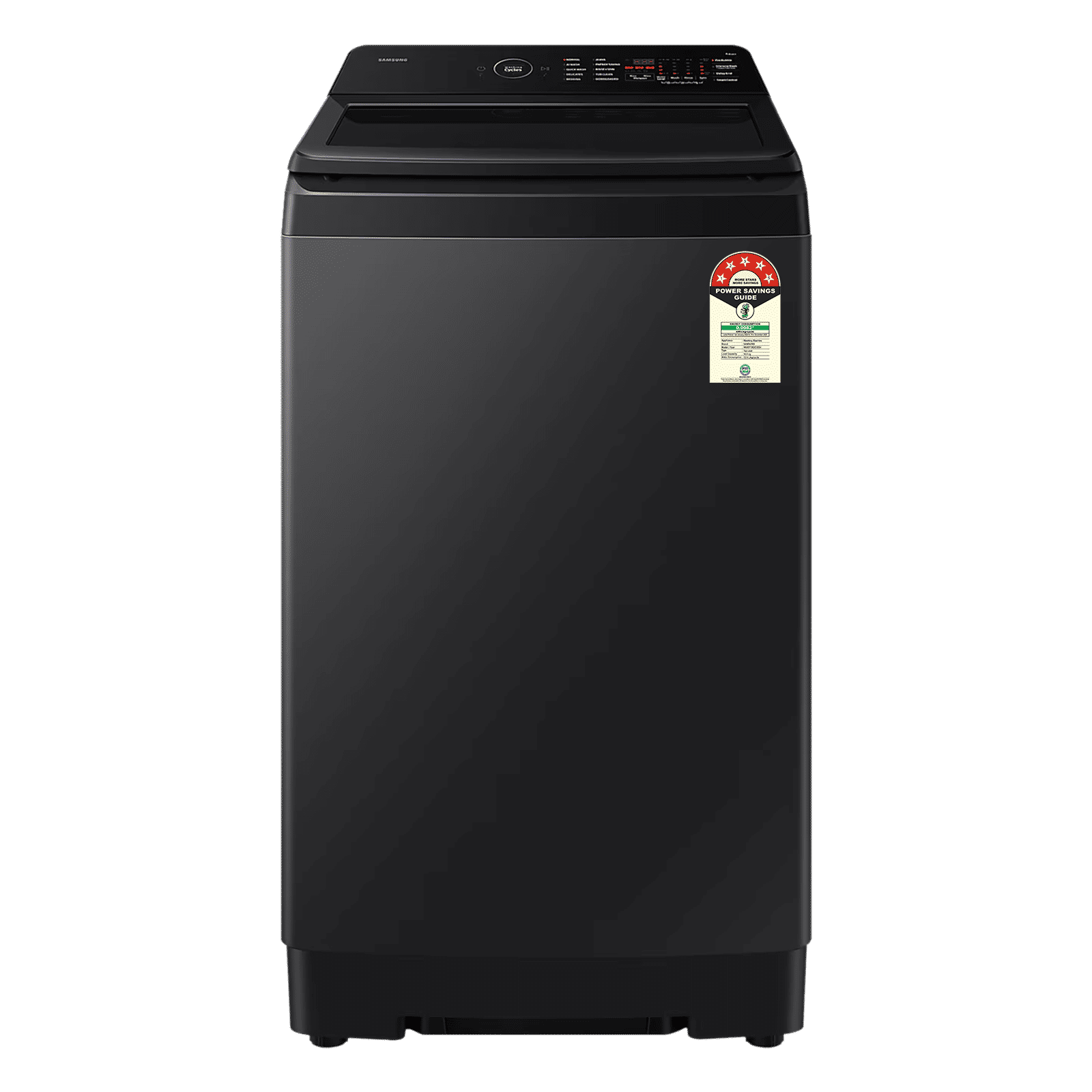 SAMSUNG 10 kg 5 Star Wi-Fi Inverter Fully Automatic Top Load Washing Machine (WA80F10E2CTL, AI VRT+ Technology, Deep Charcoal)