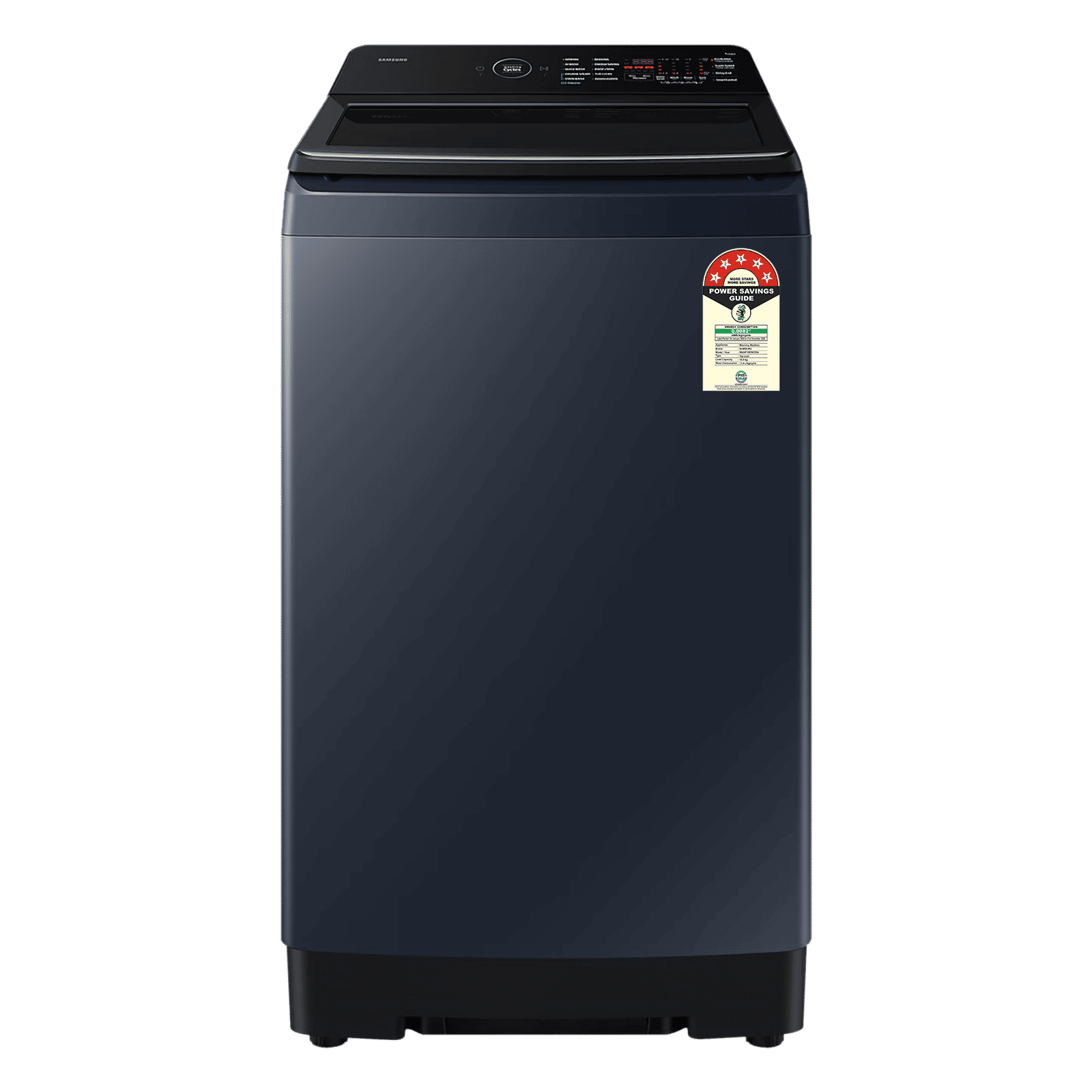 SAMSUNG 10 kg 5 Star Wi-Fi Inverter Fully Automatic Top Load Washing Machine (WA80F10B3NTL, AI VRT+ Technology, Brushed Navy)