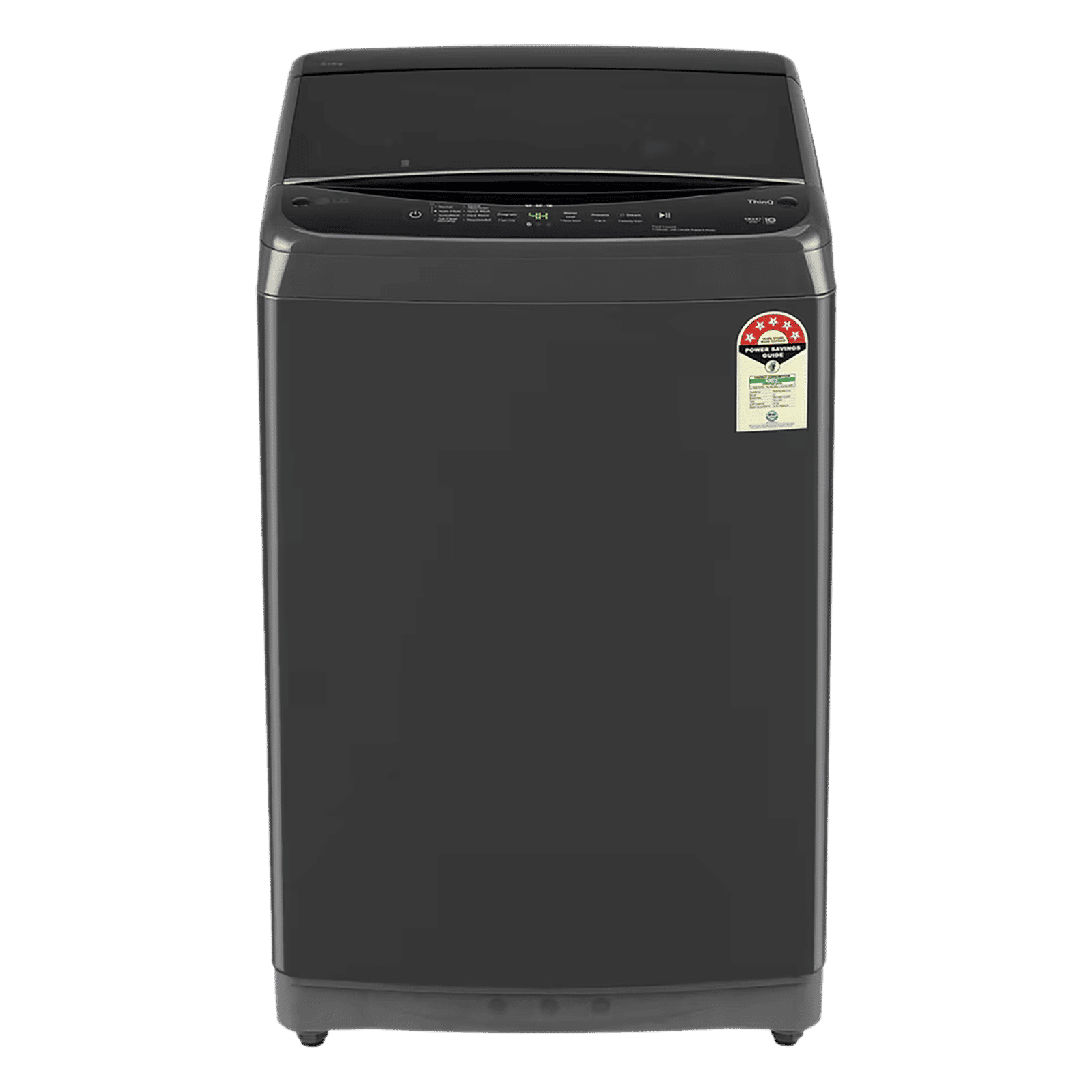 LG 9 kg 5 Star Wi-Fi Inverter Fully Automatic Top Load Washing Machine (T90V4MB1S, In-built Heater, Middle Black)