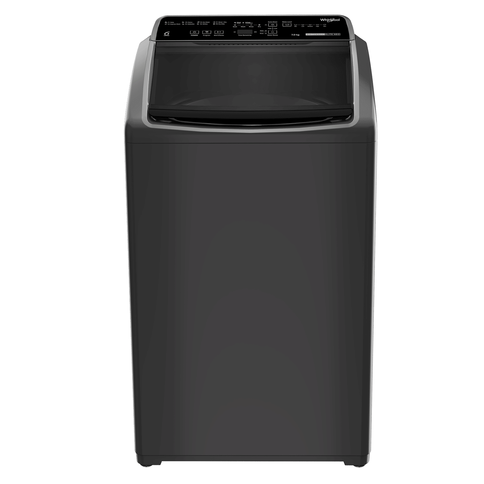 Whirlpool 7 kg 5 Star Fully Automatic Top Load Washing Machine (Whitemagic Elite, 31684, 6th Sense Technology, Grey)