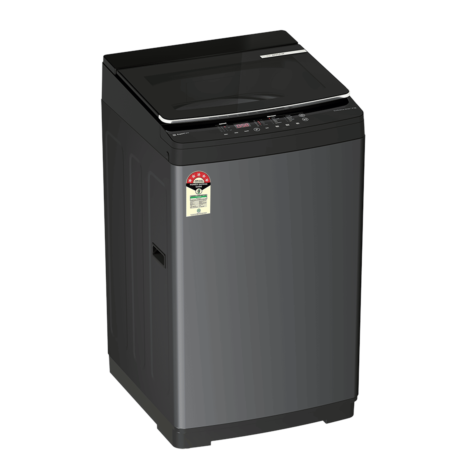 BOSCH 9 kg 5 Star Fully Automatic Top Load Washing Machine (Series 2, WOE90DV0IN, EcoSilence Drive, Black)