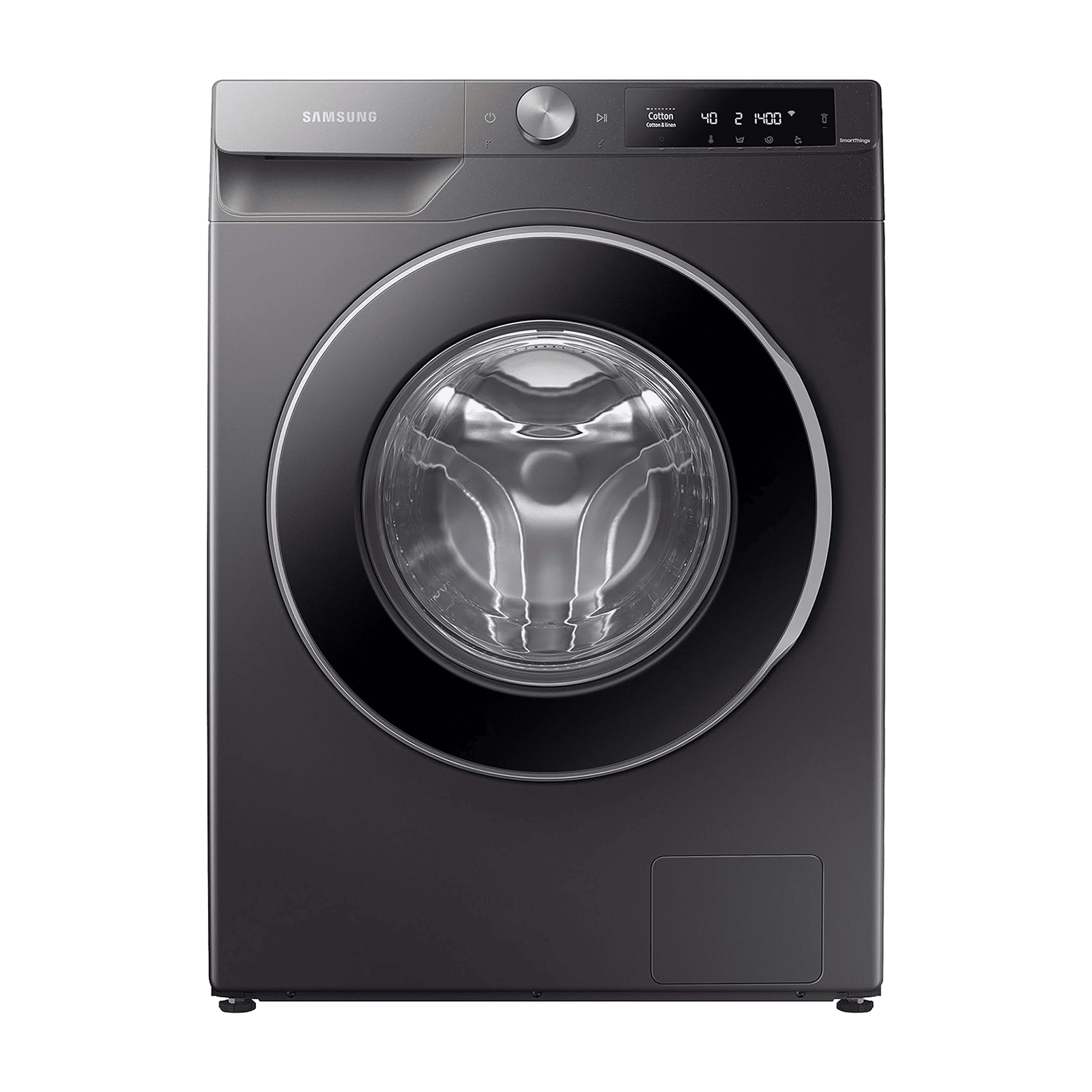 SAMSUNG 9 kg 5 Star Inverter Fully Automatic Front Load Washing Machine (WW90T604DLN/TL, AI Control Display, Inox)