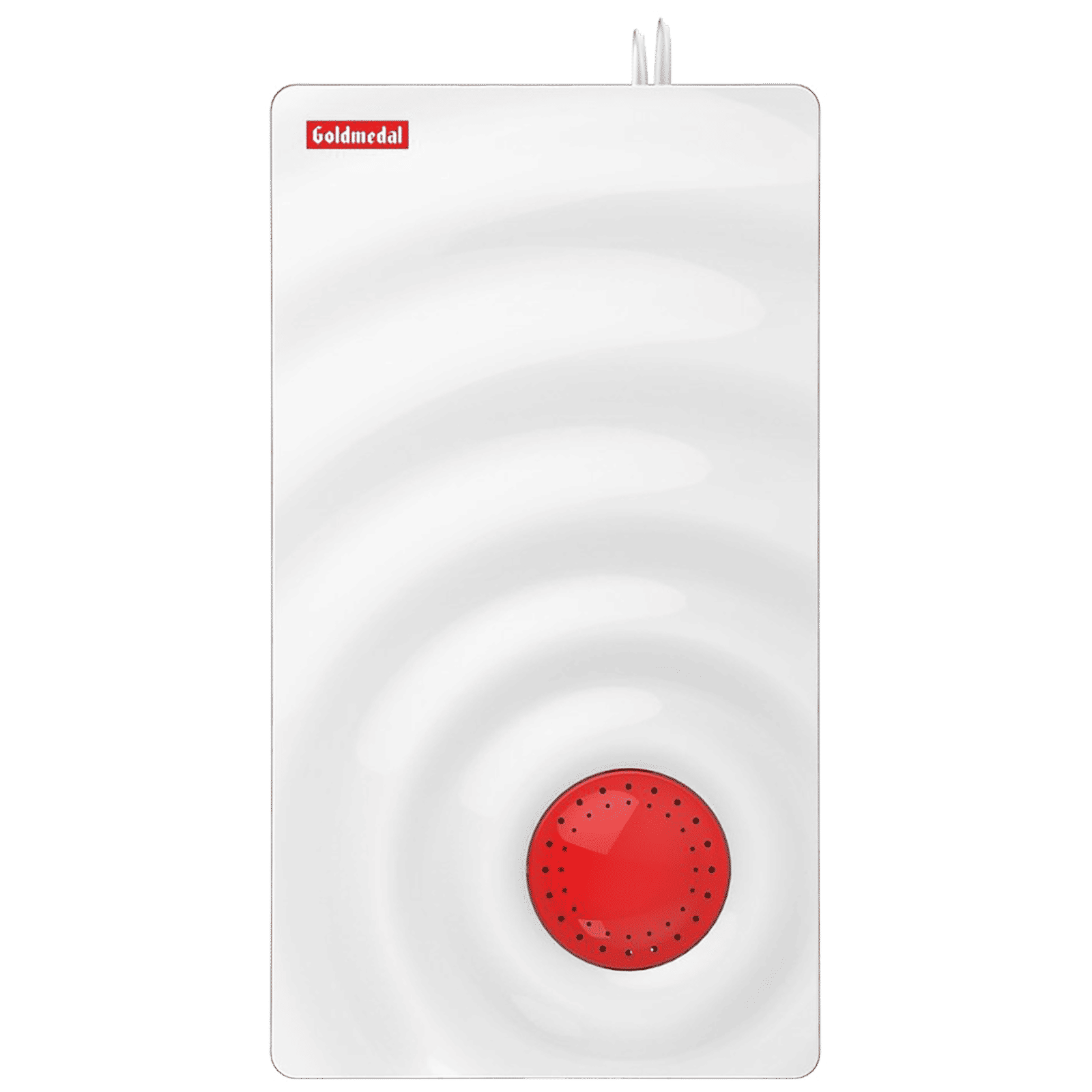 Goldmedal Curve Plus Ocean Door Bell (Stereophonic, 203048, White/Red)