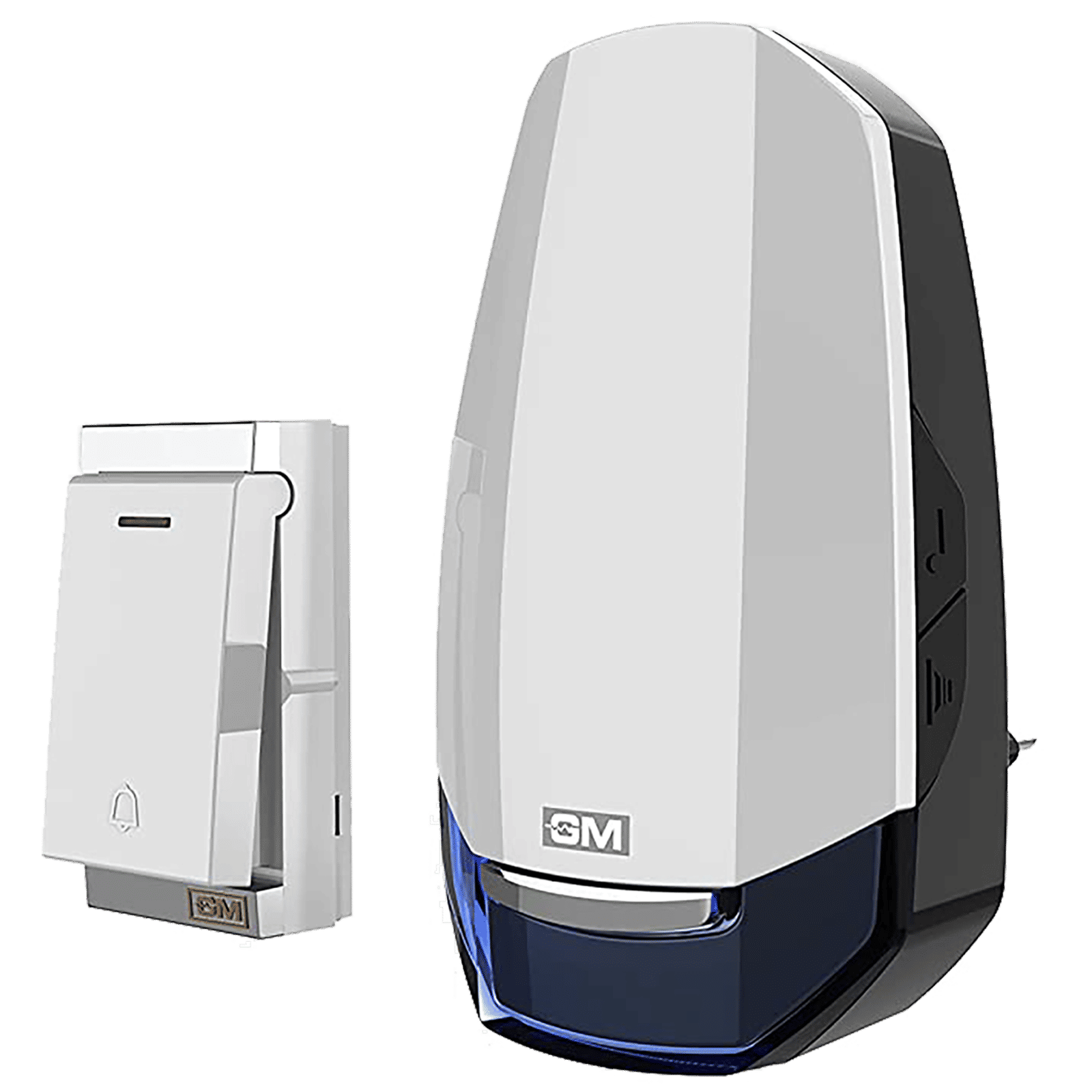 GM Modular ASB Gusto Door Bell (Wireless, 4094, White/Blue)