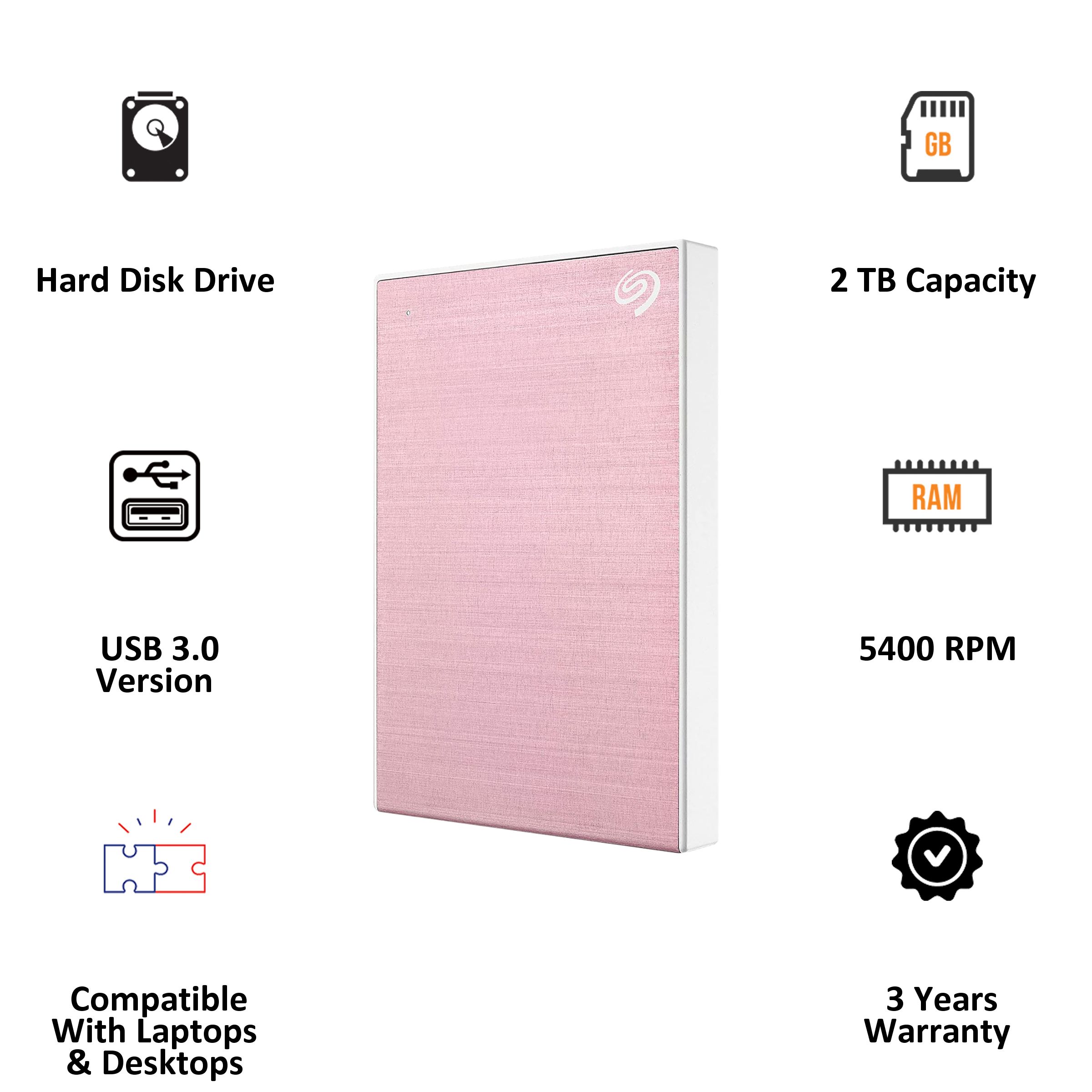 Buy SEAGATE One Touch 2TB USB Portable Hard Disk Drive